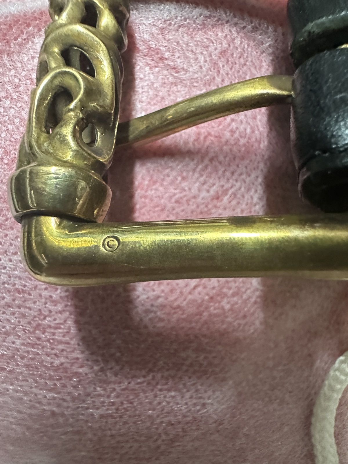 Chrome Hearts Chrome Hearts Bronze Roller Belt Size 32 - 9 Thumbnail