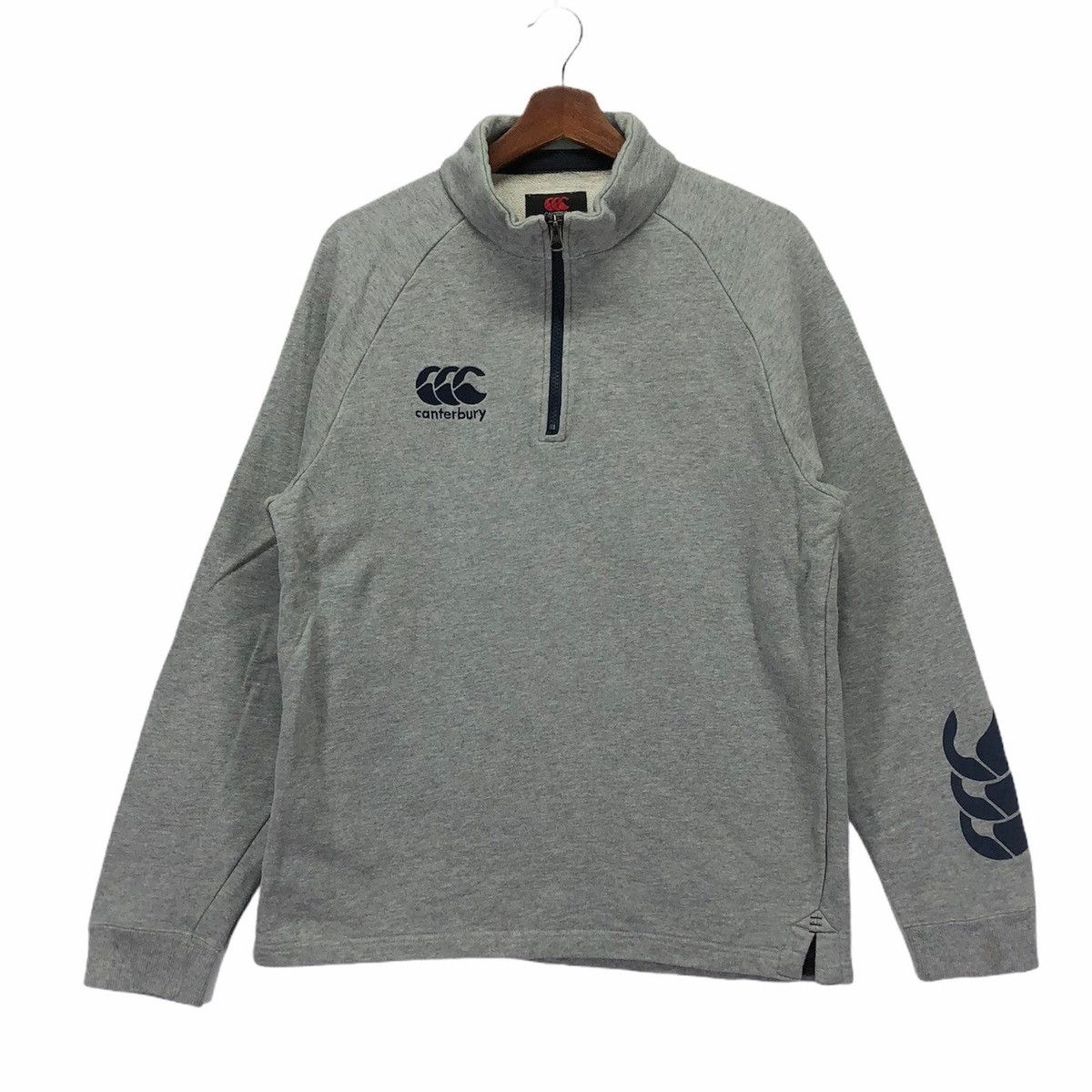 Canterbury of New Zealand Rare!! Vintage Canterbury Of New Zealand Half Zipper TB-01 Size US XL / EU 56 / 4 - 1 Thumbnail