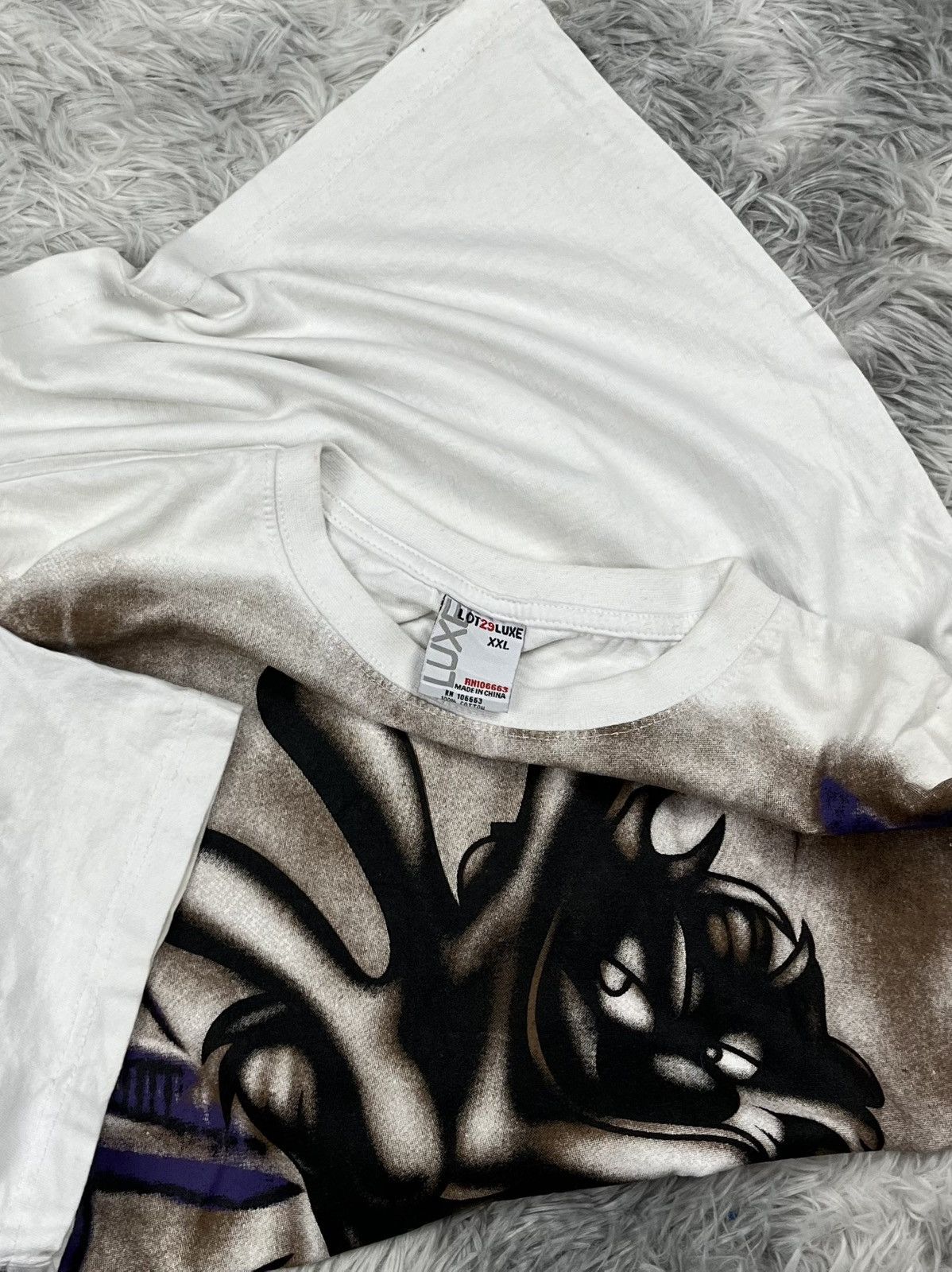Vintage Vintage Loonytunes Taz Lot29 Air Brush T-shirt Size US XXL / EU 58 / 5 - 9 Thumbnail