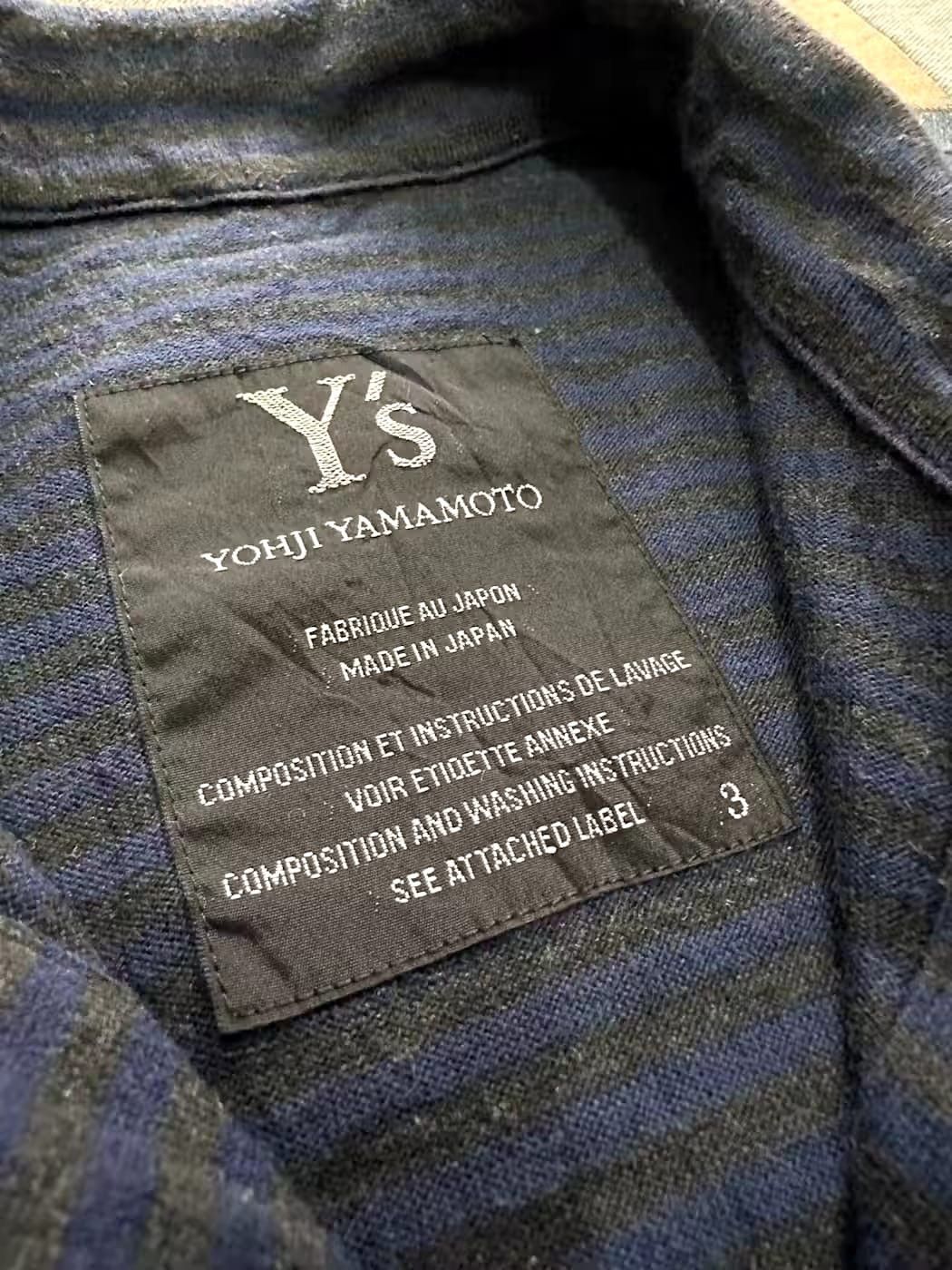 Yohji Yamamoto Ys Yohji Yamamoto Asymmetric Cotton Shirt distressed Hem Size US S / EU 44-46 / 1 - 11 Thumbnail