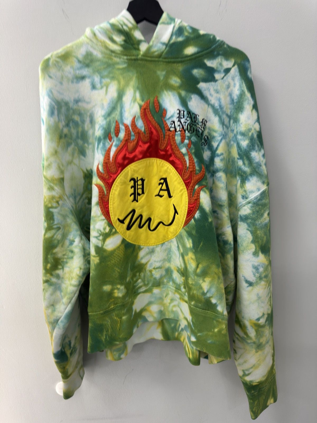 Palm Angels Palm Angels Smiley Tie Dye Hoodie Size US L / EU 52-54 / 3 - 1 Thumbnail