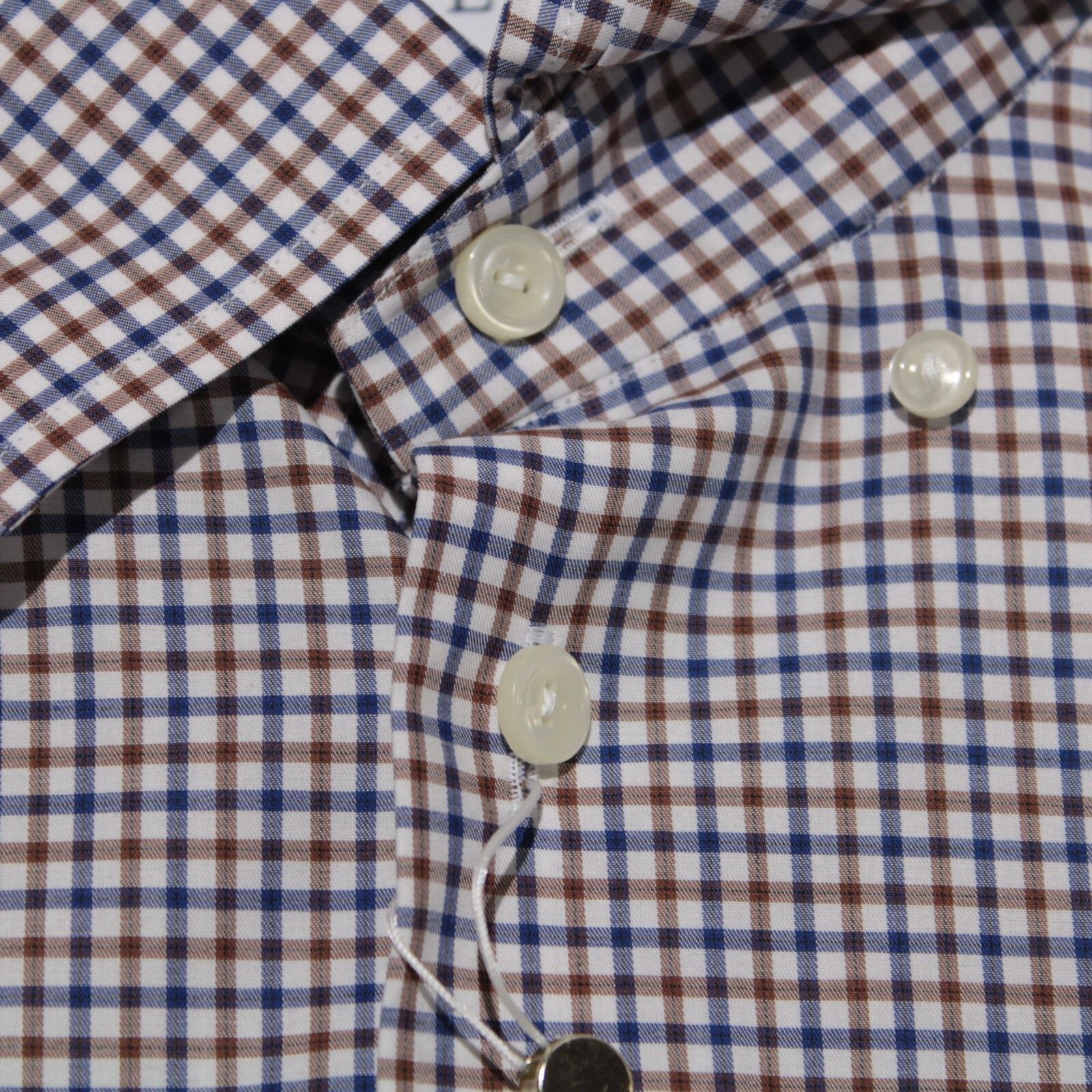 Eton Eton New with tags Shirt Size XL US In Brown Size US XL / EU 56 / 4 - 4 Thumbnail