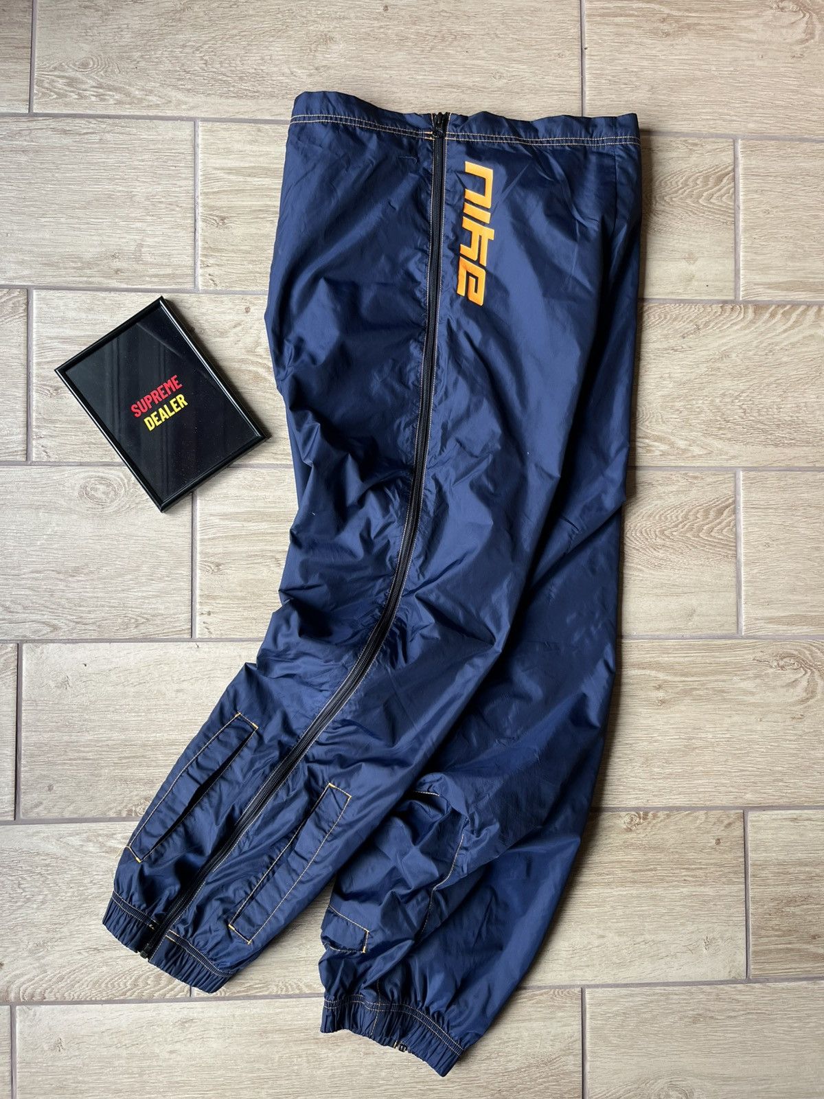 Nike Rick Owens Style Vintage Nike Nylon Pants Avangard Size S Size US 30 / EU 46 - 2 Thumbnail