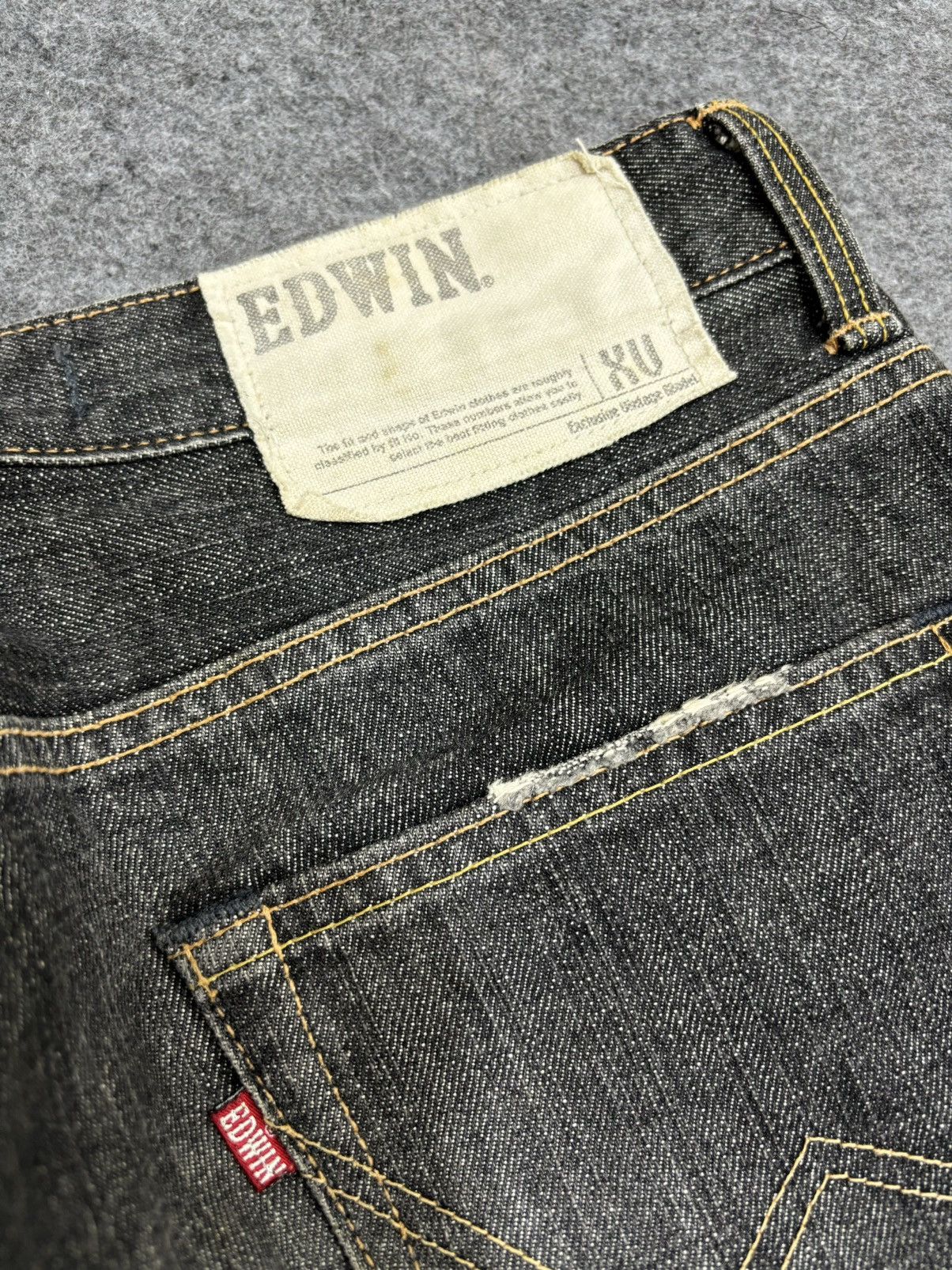 Edwin 💥90s Style💥EDWIN 404XV Minimalist Fades Regular Denim F477 Size US 32 / EU 48 - 19 Thumbnail