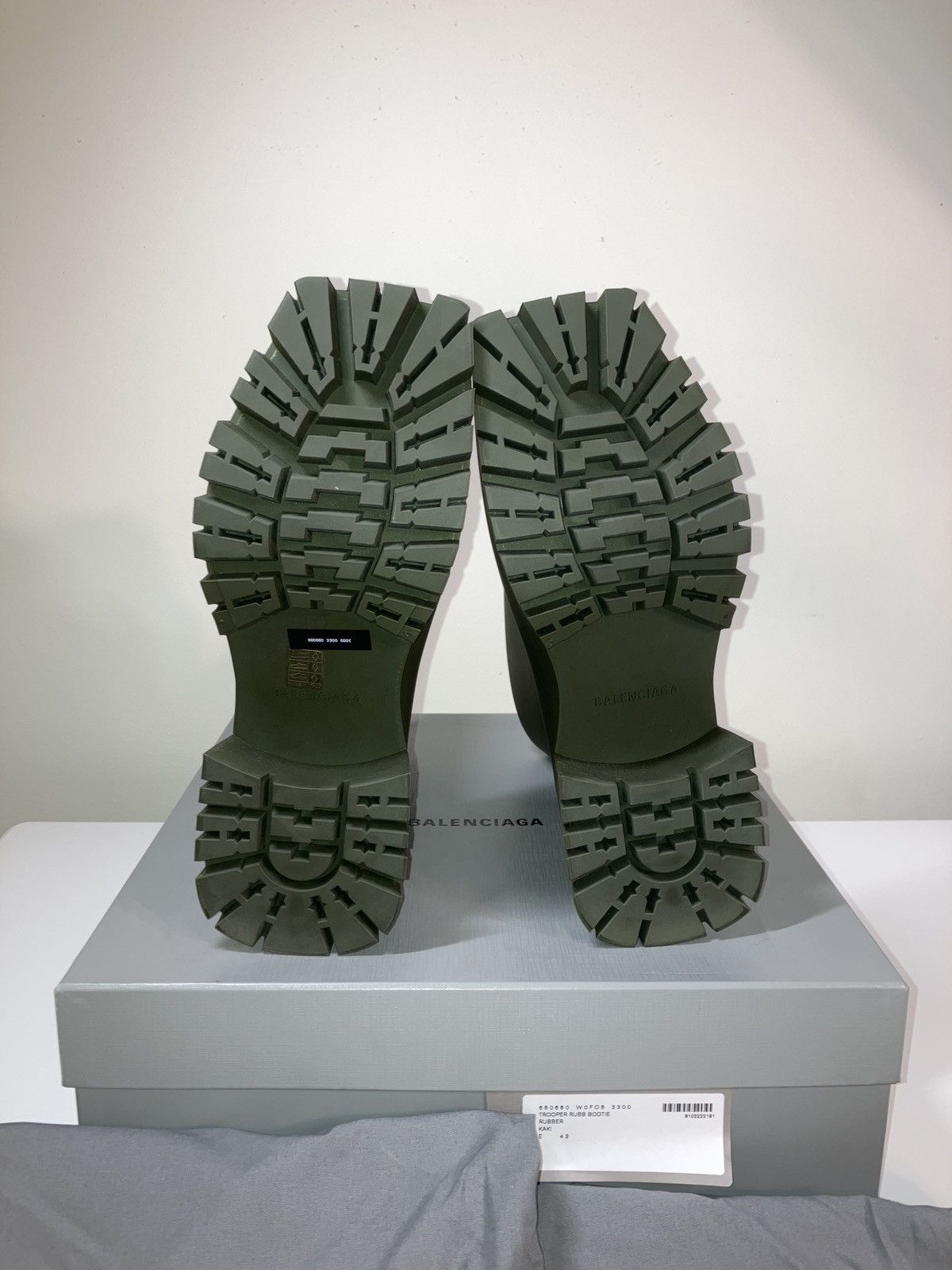 Balenciaga Trooper Rubber Boots Like New Size US 10 / EU 43 - 5 Thumbnail