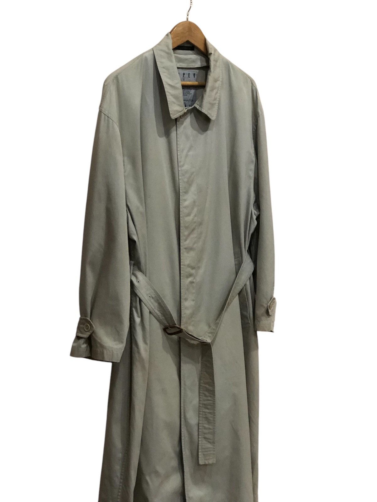 Yohji Yamamoto Yohji Yamamoto Imper Meable Light Trench Coat Size US L / EU 52-54 / 3 - 2 Thumbnail
