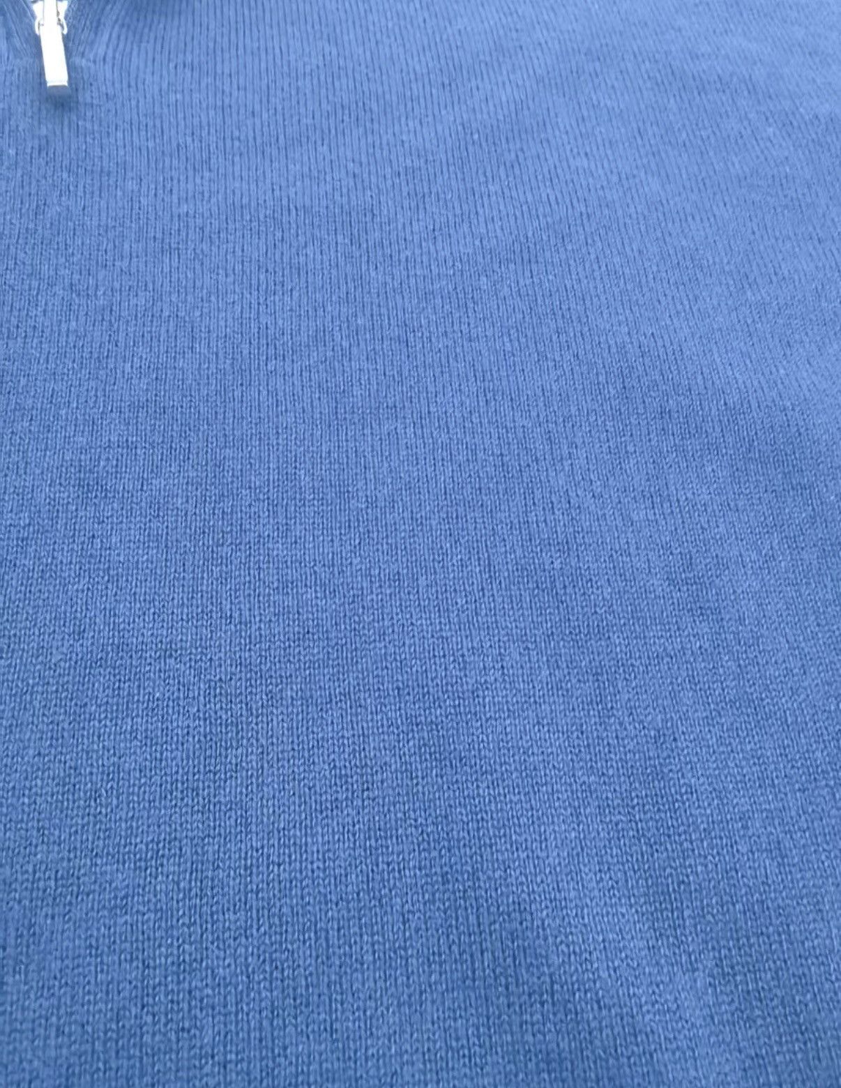Loro Piana Loro Piana Half-Zip Cashmere Sweater in Blue Size US XL / EU 56 / 4 - 3 Thumbnail