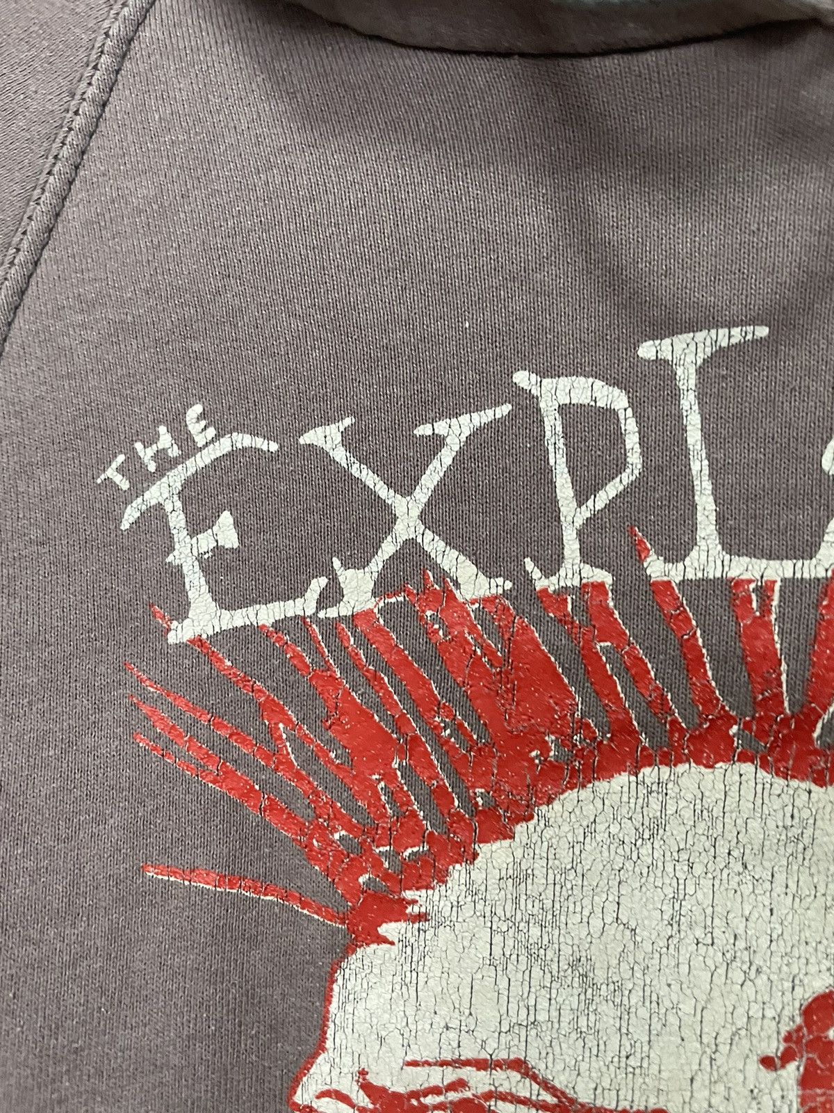 Band Tees Very Rare 1995 The Exploited Total Chaos 95s Hoodie Vintage Size US XL / EU 56 / 4 - 9 Thumbnail
