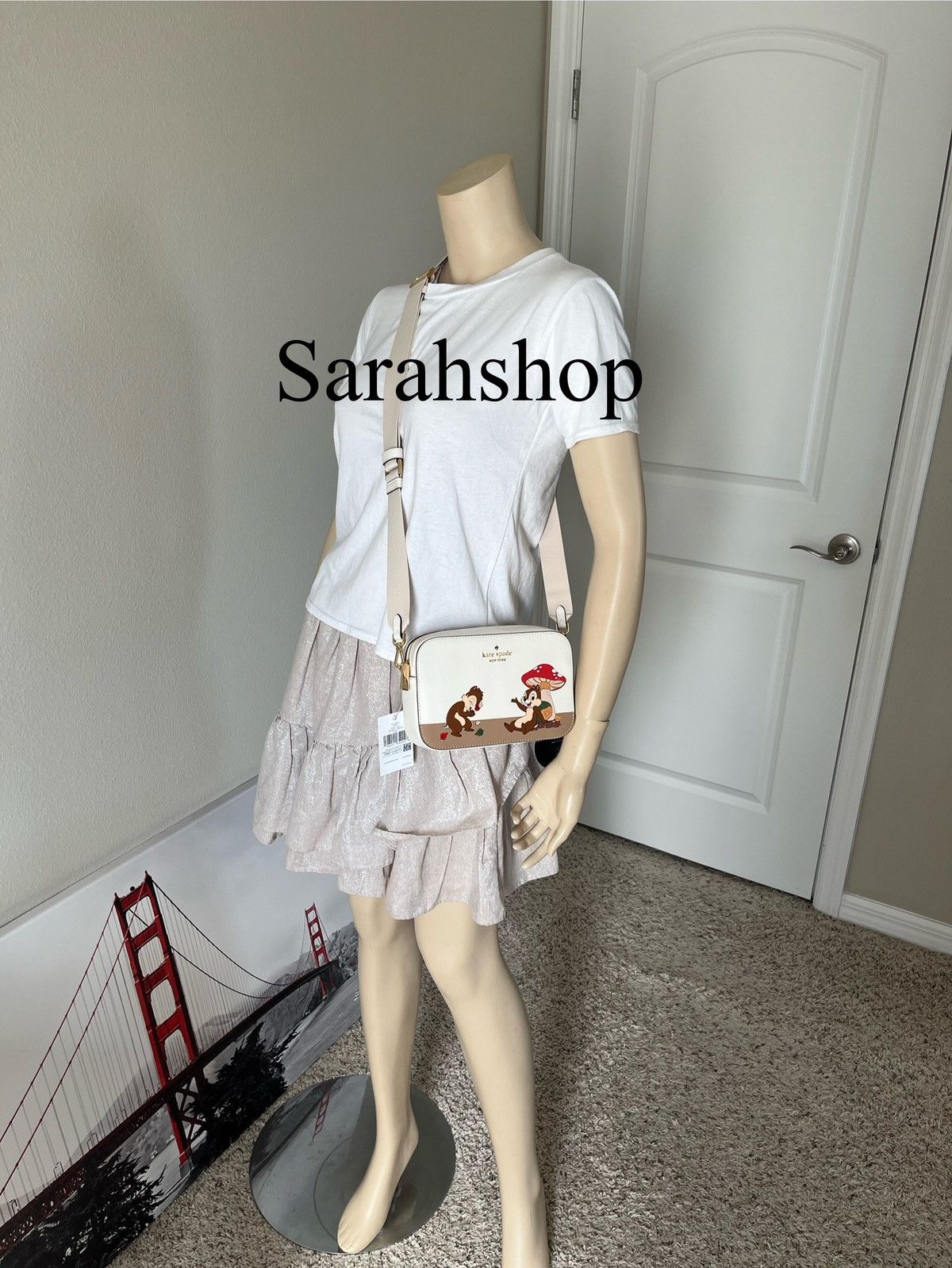 Kate Spade Kate Spade Disney X KSNY Chip N Dale Mini Camera Bag Size ONE SIZE - 8 Thumbnail