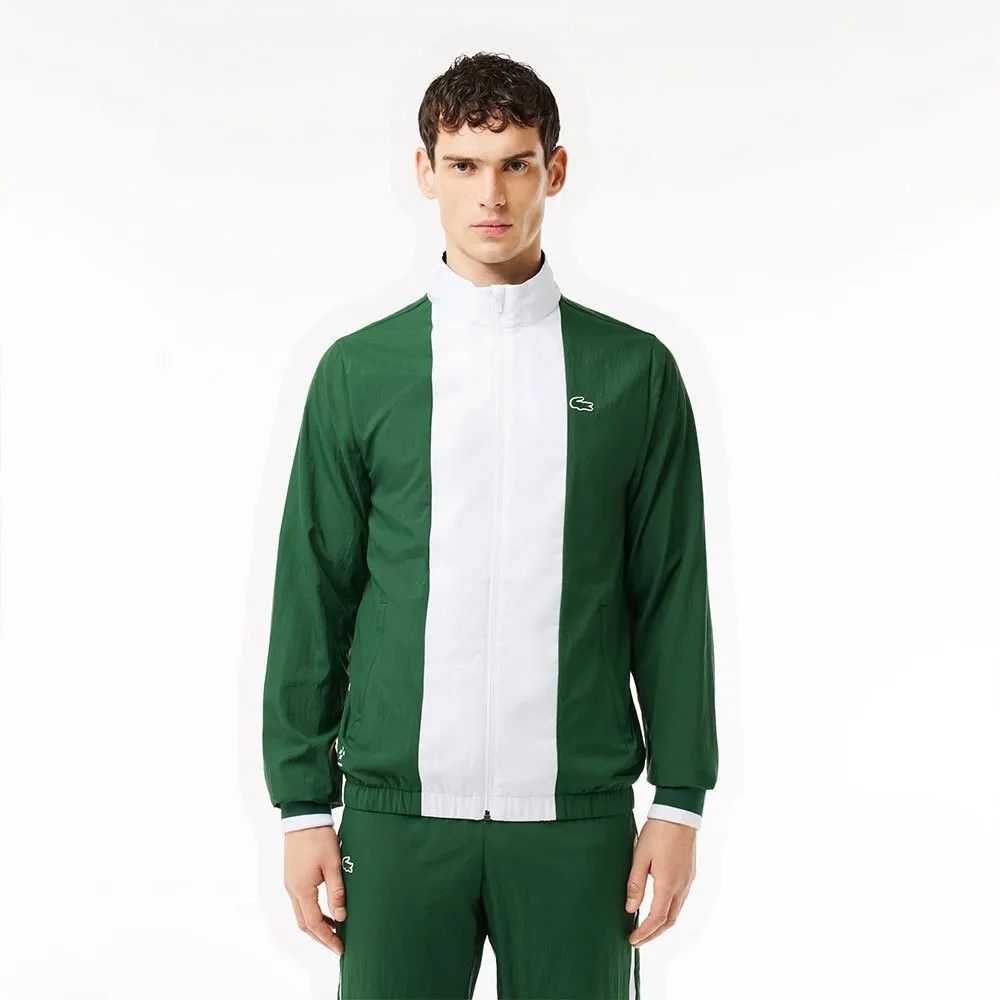 Lacoste o1s22i1n1124 Sporty Jumpsuit in Green & White Size US 36 / EU 52 - 6 Thumbnail