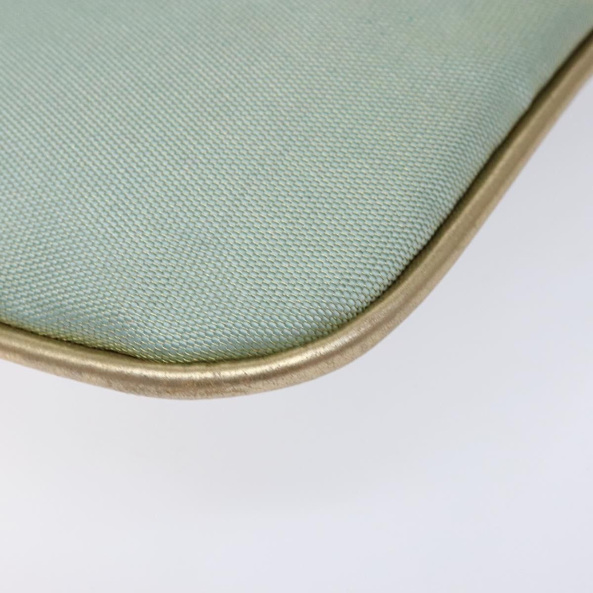 Gucci GUCCI Sherry Line Shoulder Bag Canvas Light Blue Gold 005 Size ONE SIZE - 12 Thumbnail