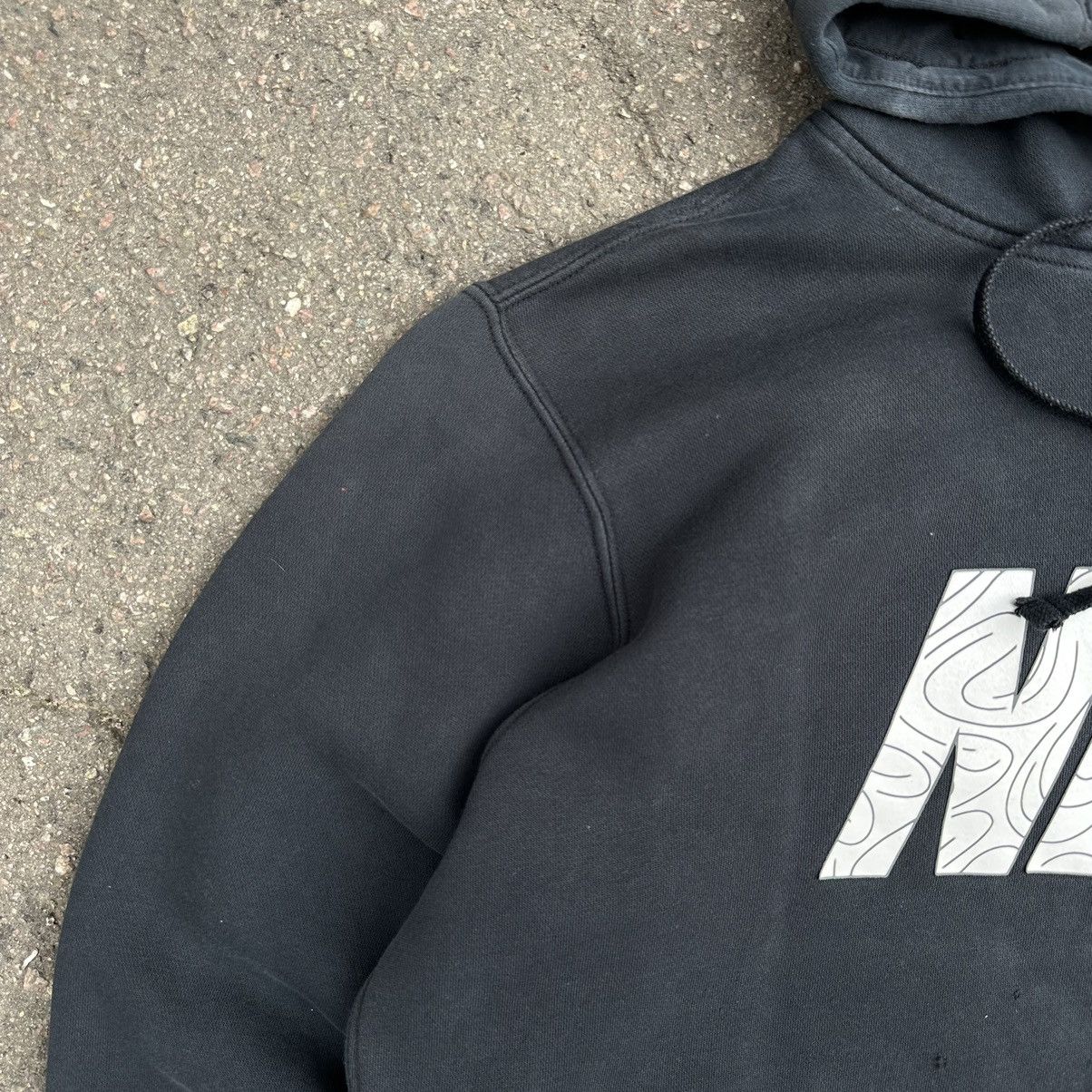 Nike × Vintage Vintage Nike Hoodie Big Logo 90s Trashed Y2K Style USA Size US M / EU 48-50 / 2 - 3 Thumbnail