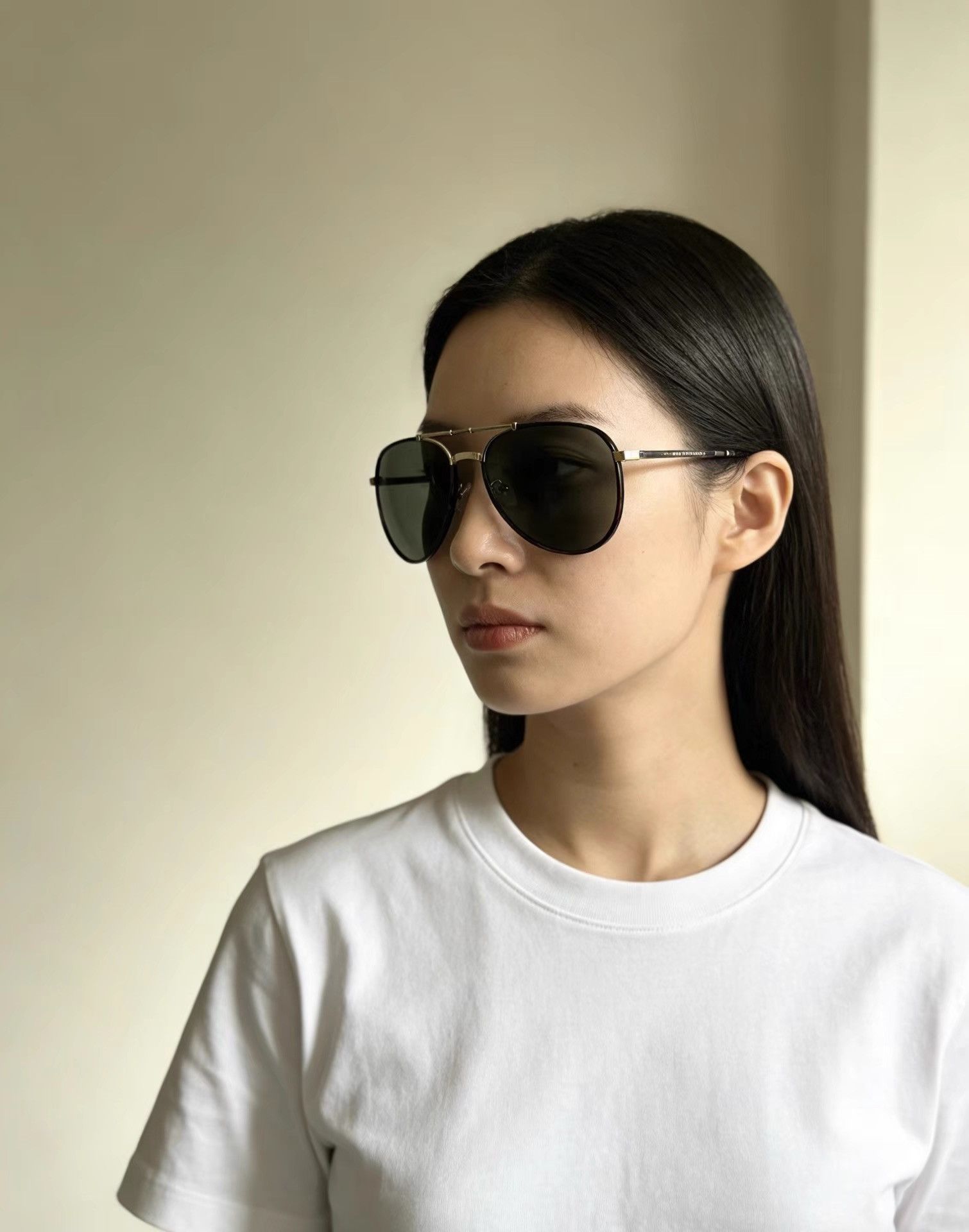 Burberry Burberry Classic Pilot Sunglasses K36 Size ONE SIZE - 4 Thumbnail