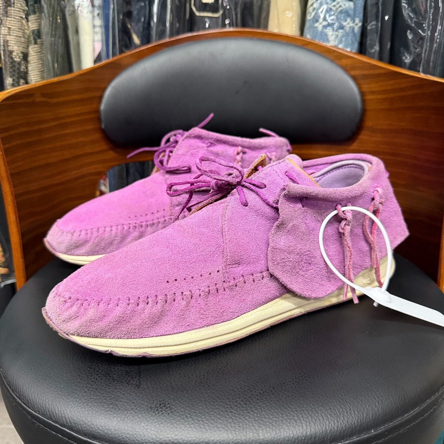 Visvim Visvim Casual Purple Lowtop Sneakers 9 Men Size US 9 / EU 42 - 1 Thumbnail