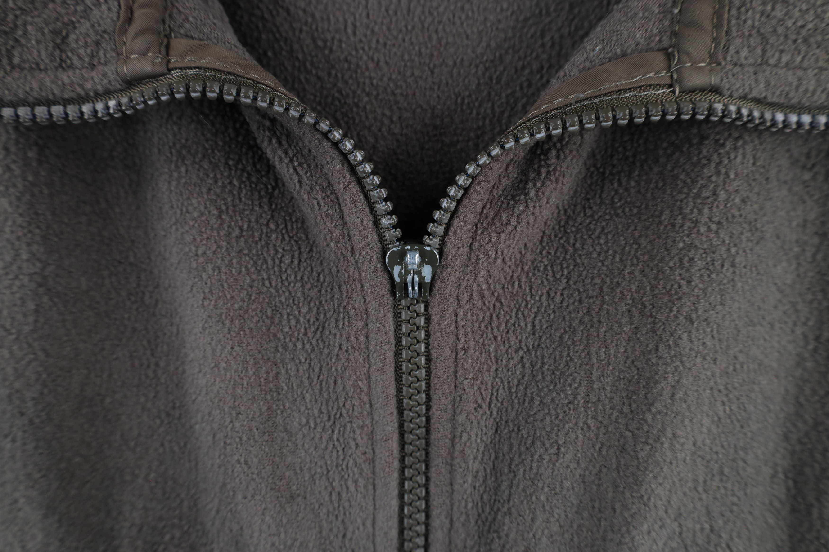 Lands' End × Vintage Vintage 90s Lands End Full Zip Fleece Vest Jacket Gray USA Size US XL / EU 56 / 4 - 6 Thumbnail