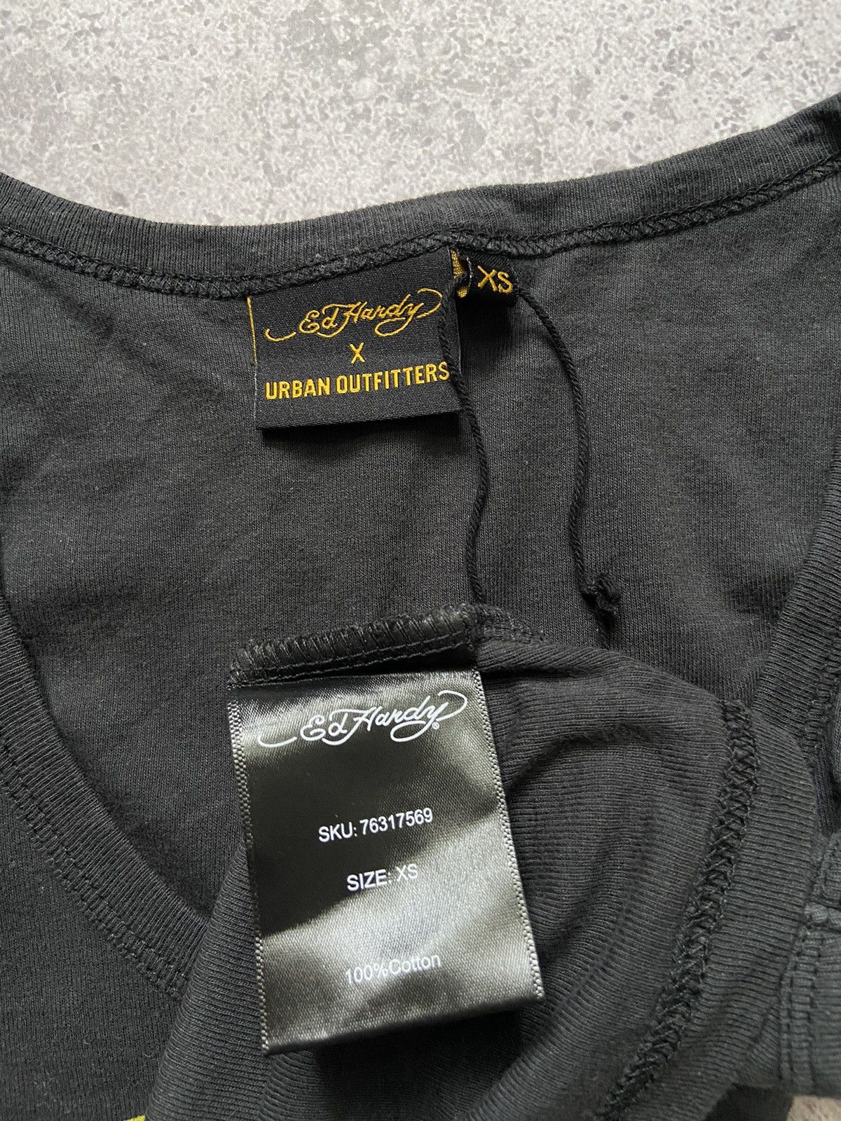 Ed Hardy Ed Hardy Tank Top Blouse Drip Avant Garde Size XS / US 0-2 / IT 36-38 - 2 Thumbnail