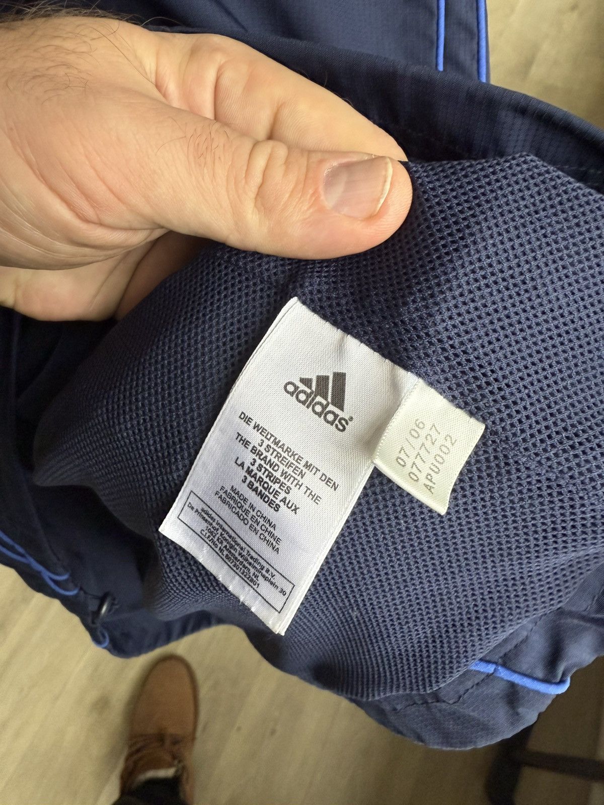 Adidas Vintage Adidas Chelsea Football Jacket Soccer Training 2006 Size US M / EU 48-50 / 2 - 11 Thumbnail