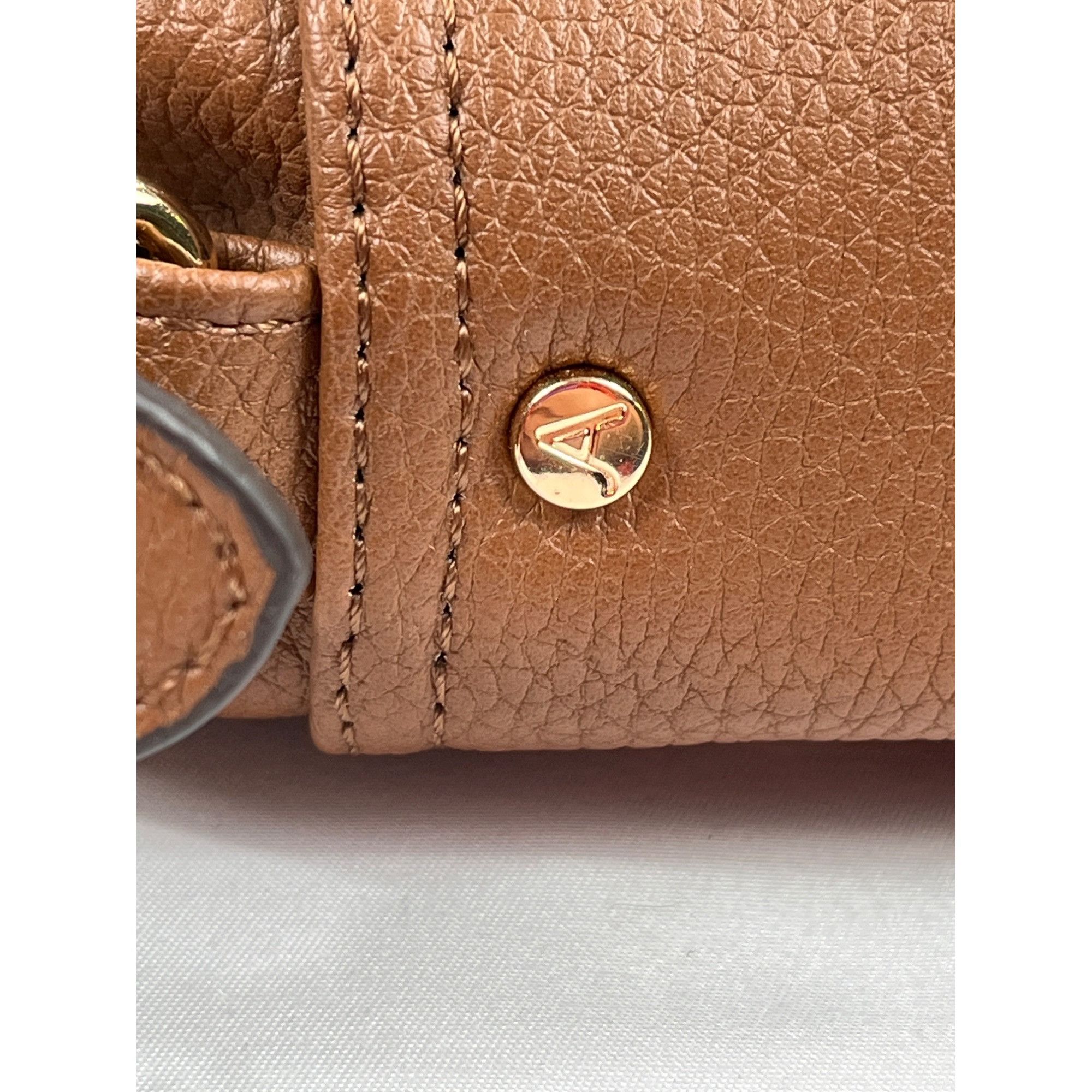 Designer Accessorize London SKU 7922 Womens Brown Leather Crossbody B Size ONE SIZE - 3 Thumbnail
