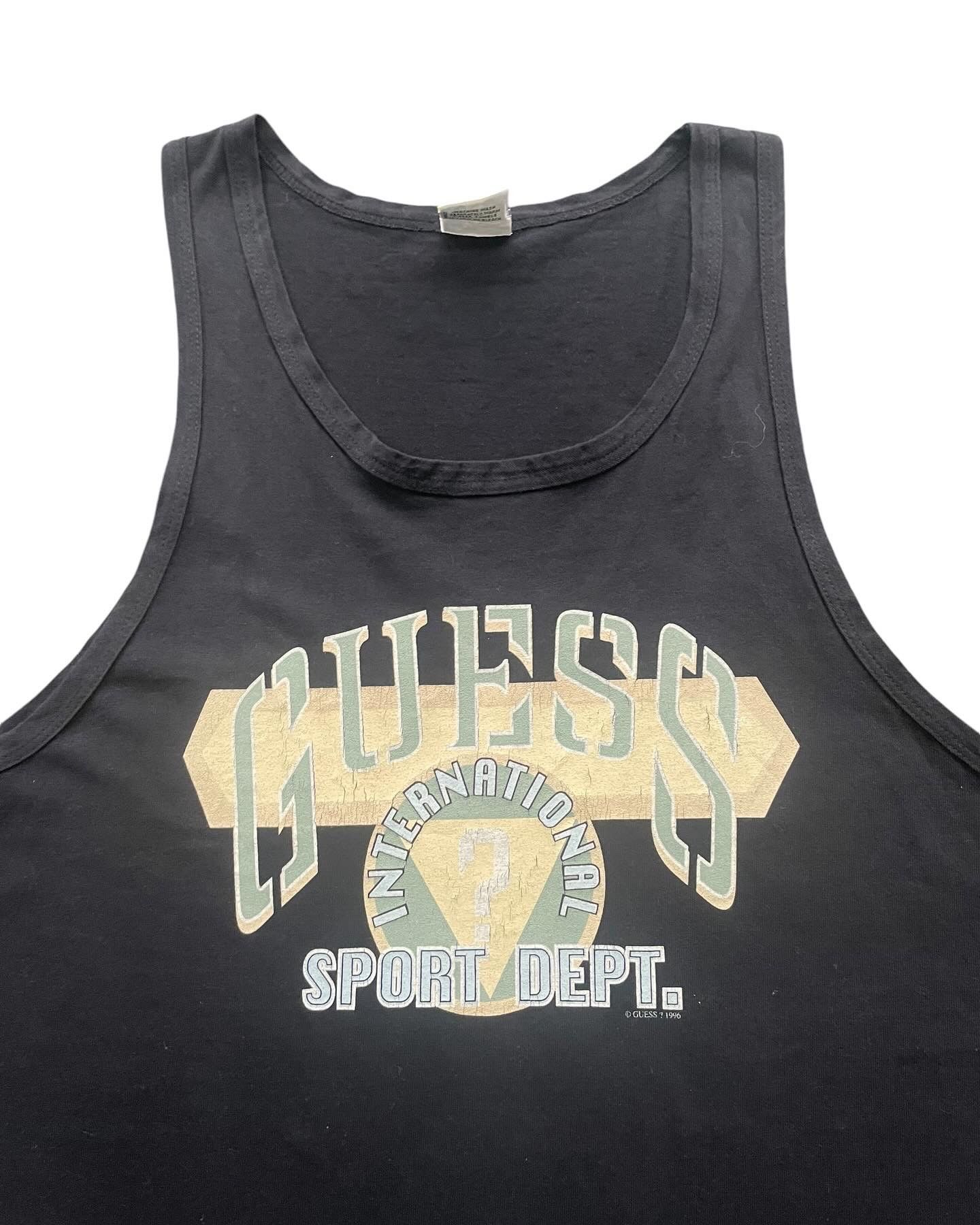 Guess × Vintage Vintage Guess Sleeveless Size US L / EU 52-54 / 3 - 3 Thumbnail