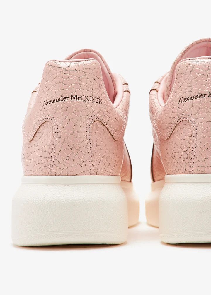 Alexander McQueen o1w1db10925 Oversized Retro Sneaker in Pink Size US 6.5 / IT 36.5 - 4 Thumbnail