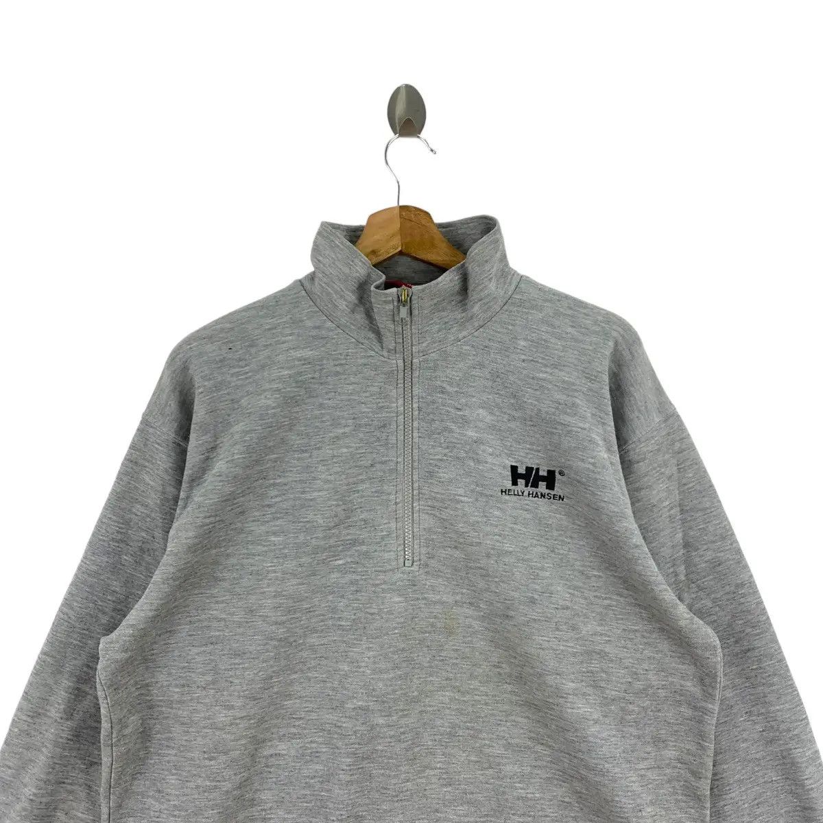 Helly Hansen Vintage HELLY HANSEN SAILING Yacht Half Zipper Sweater Size US L / EU 52-54 / 3 - 4 Thumbnail