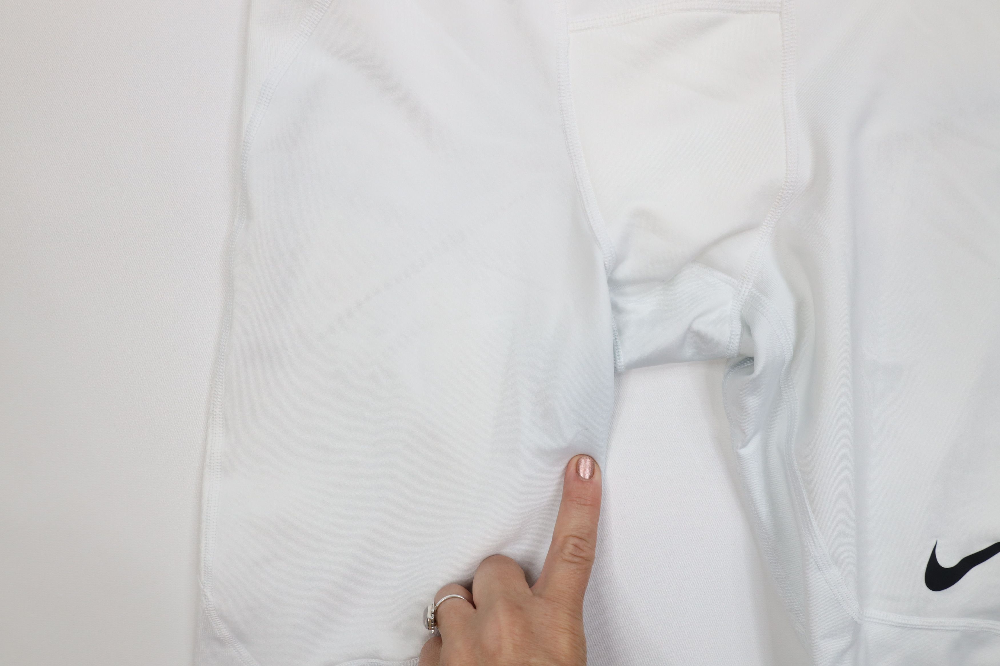 Nike Nike Pro Combat Lined Running Gym Training Pants White Size US 36 / EU 52 - 5 Thumbnail