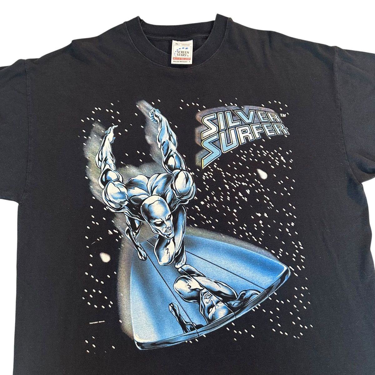 Marvel Comics Vintage Marvel Silver Surfer 2001 Comic book shirt size XL Size US XL / EU 56 / 4 - 2 Thumbnail