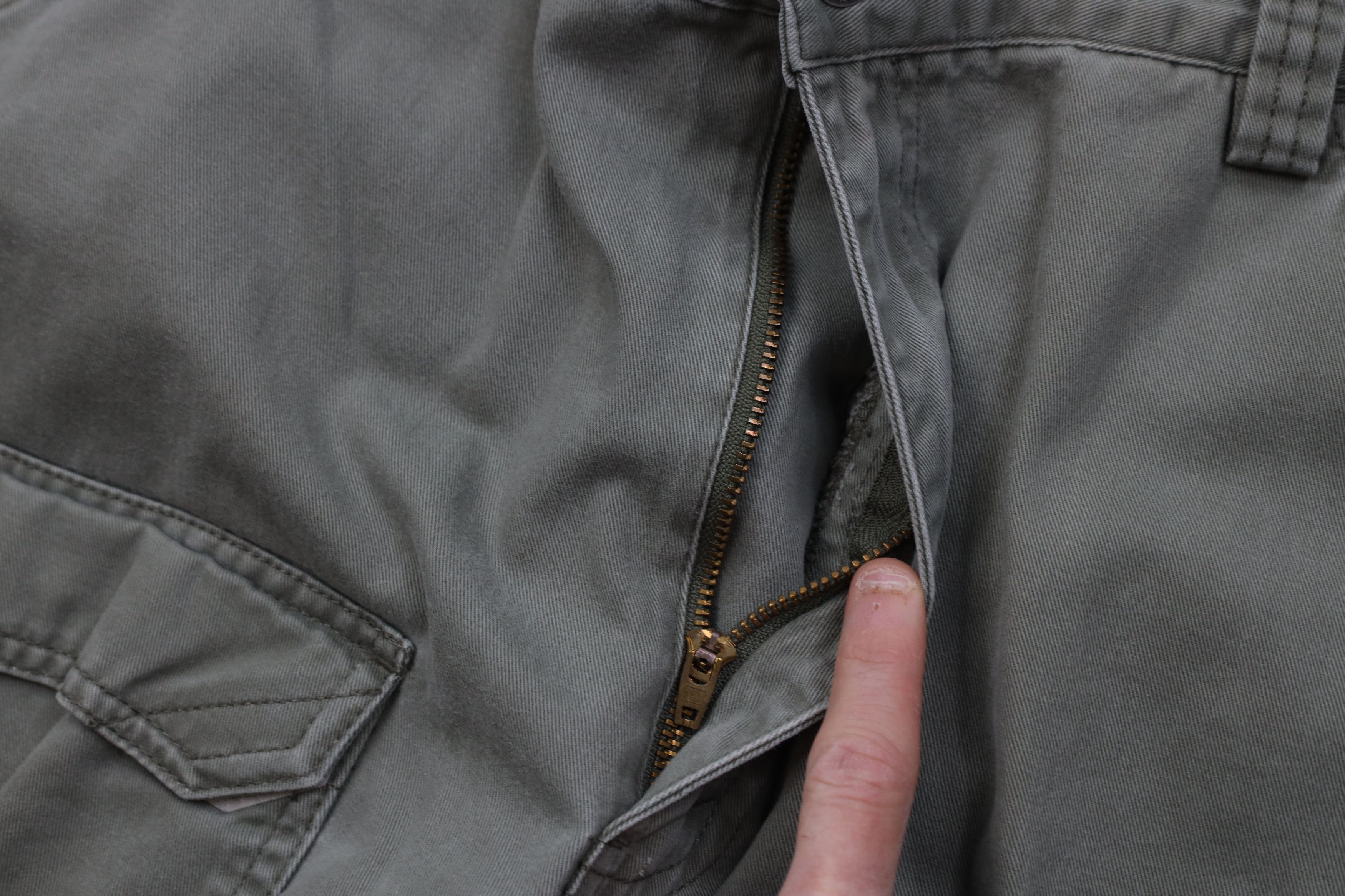 Levi's Vintage 90s Levis Silvertab Loose Wide Leg Cargo Pants Green Size US 36 / EU 52 - 7 Thumbnail