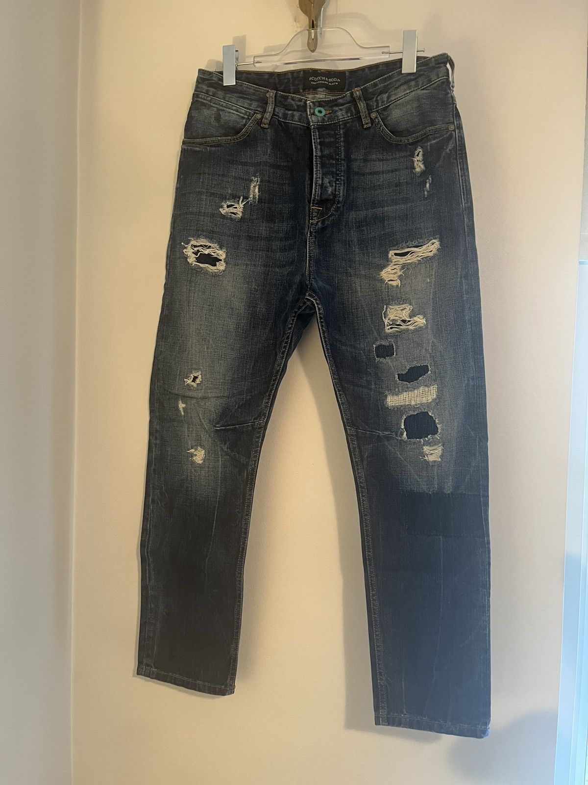 Scotch & Soda Scotch&soda distressed denim jeans Size US 32 / EU 48 - 1 Thumbnail