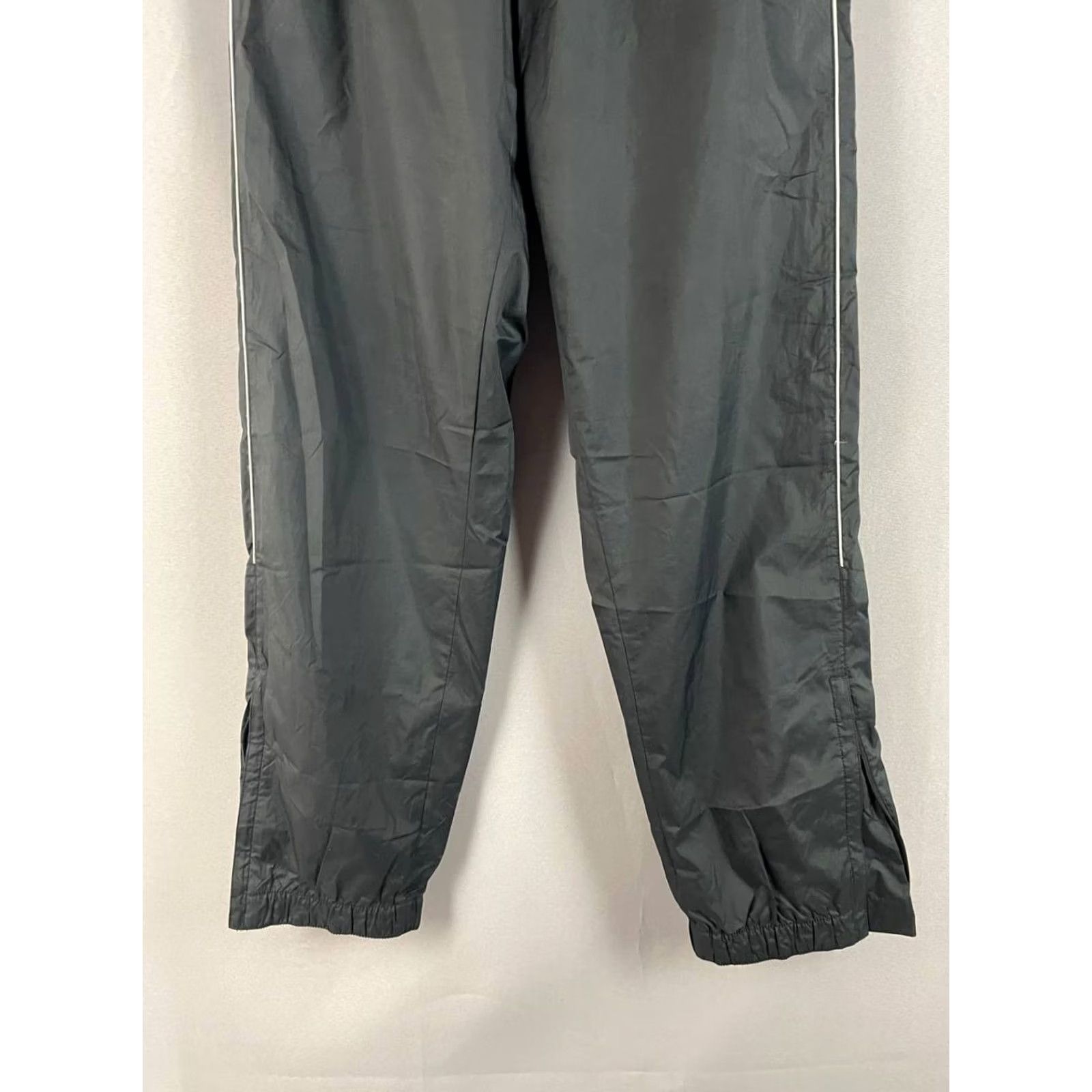 Nike Vintage Nike Pants Mens Size L Black Athletic Dept Track Elastic Waist Trouser Size US 33 - 5 Thumbnail