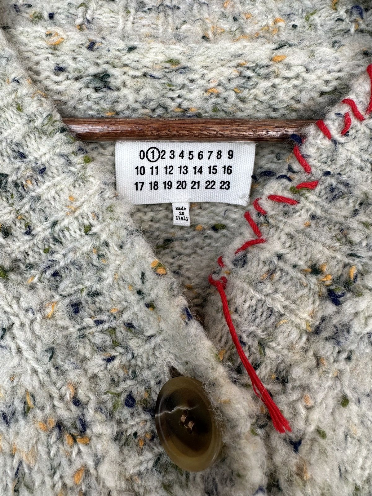 Maison Margiela RARE GRAIL Maison Margiela raw stitched sweater Size US M / EU 48-50 / 2 - 5 Thumbnail