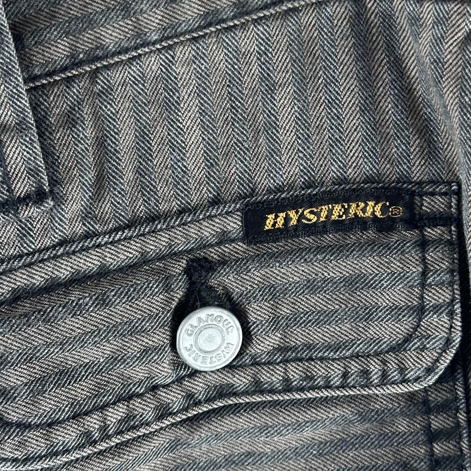 Hysteric Glamour Grey Striped Front Pocket Pants Size US 29 - 3 Thumbnail