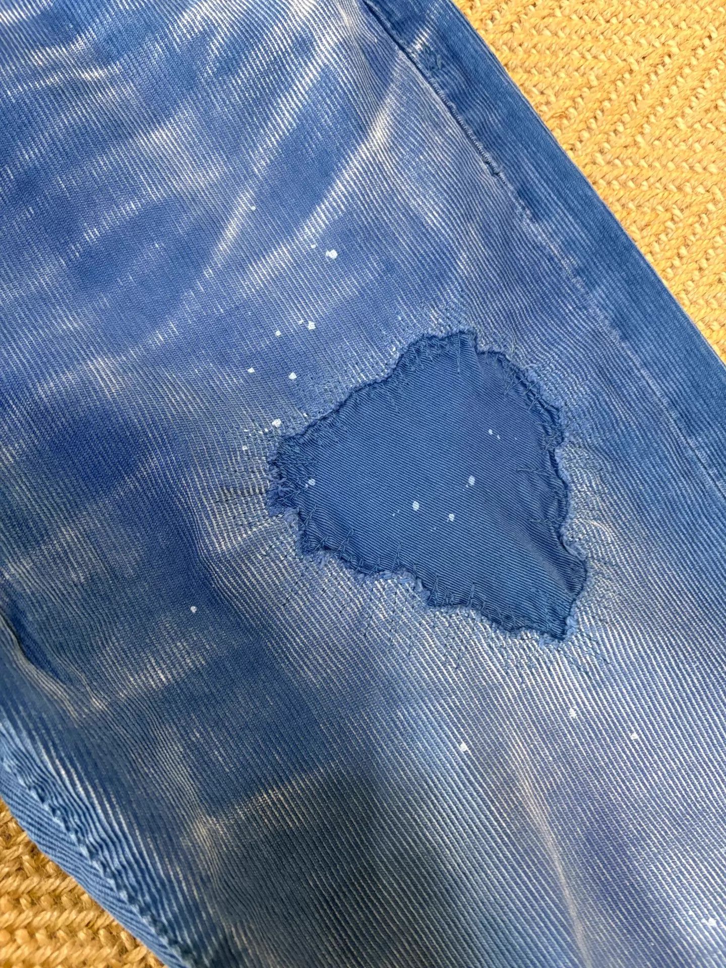 Vanquish VANQUISH x FRAGMENT Denim Blue Corduroy Distressed W32 GC Size US 32 / EU 48 - 5 Thumbnail