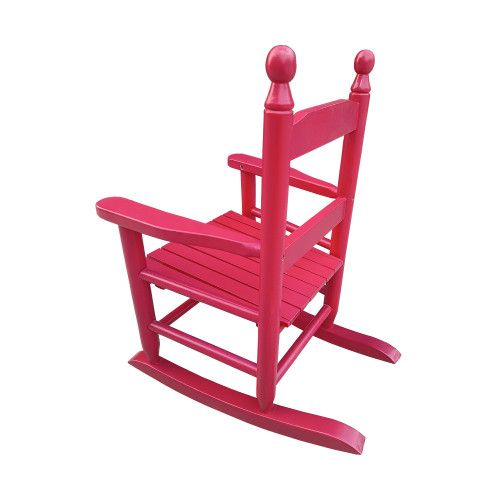 Designer × Homemade Children's rocking rose red chair- Indoor or Outdoor -Suitab Size US L / EU 52-54 / 3 - 7 Thumbnail