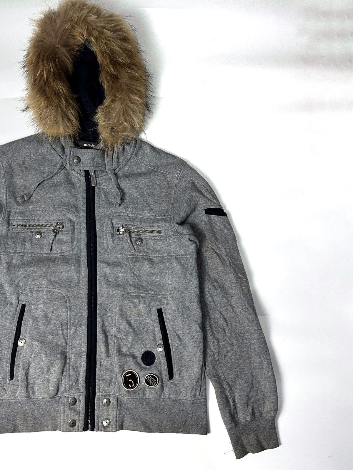 Japanese Brand Fur hoodie Multi Pocket Clride ifsixwasnine lgb style Size US M / EU 48-50 / 2 - 2 Thumbnail