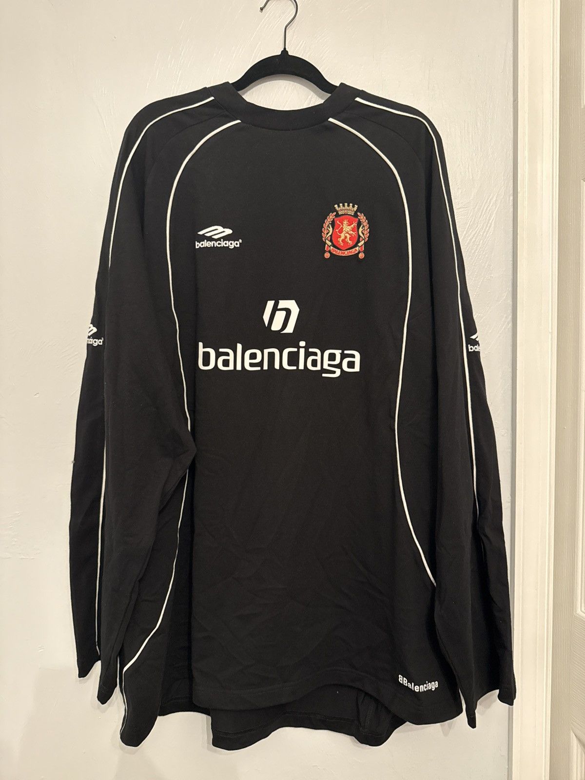 Balenciaga Dubai Soccer Longsleeve T Shirt