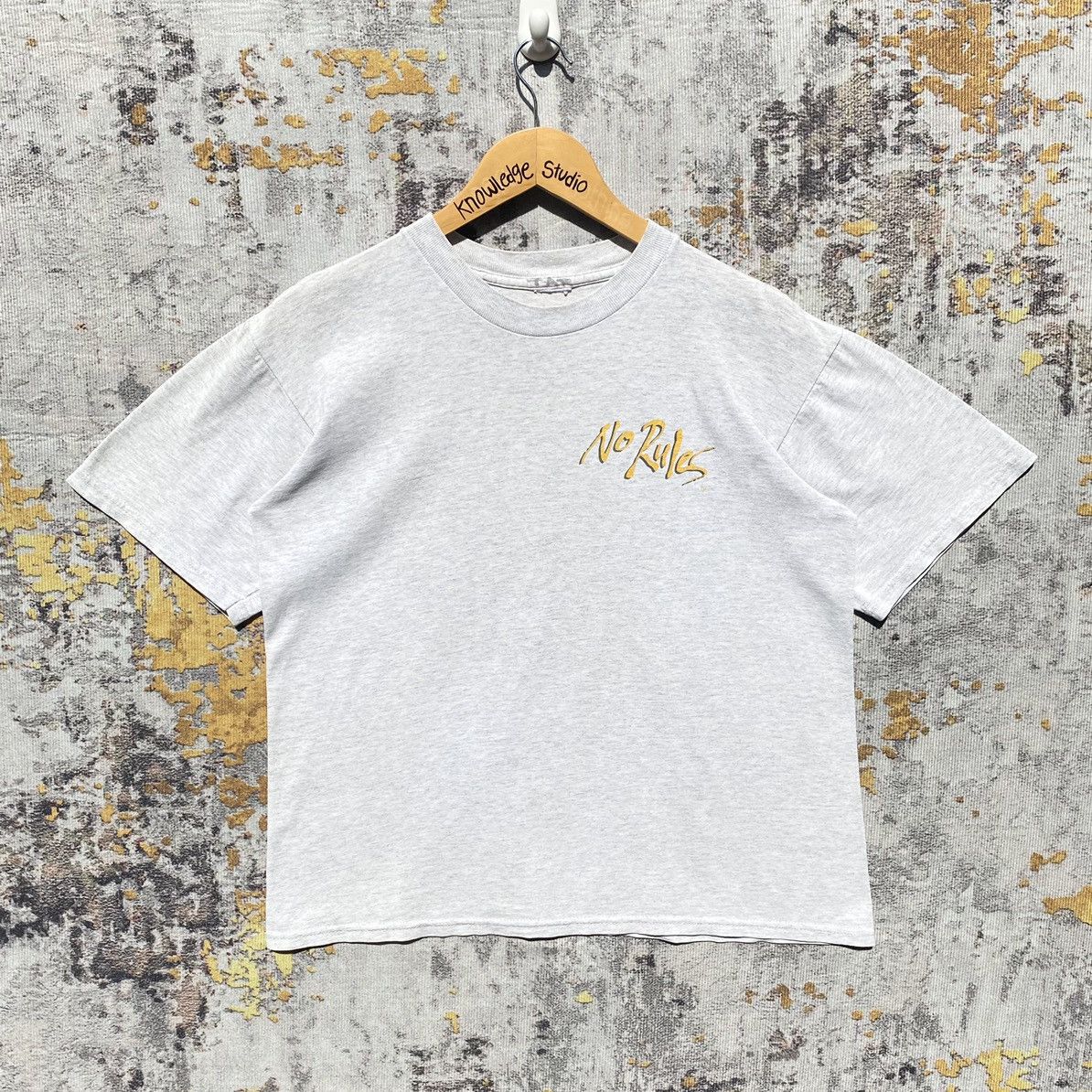 Vintage Vintage No Rules Scrape Yourself Shirt Baggy Size US S / EU 44-46 / 1 - 2 Thumbnail