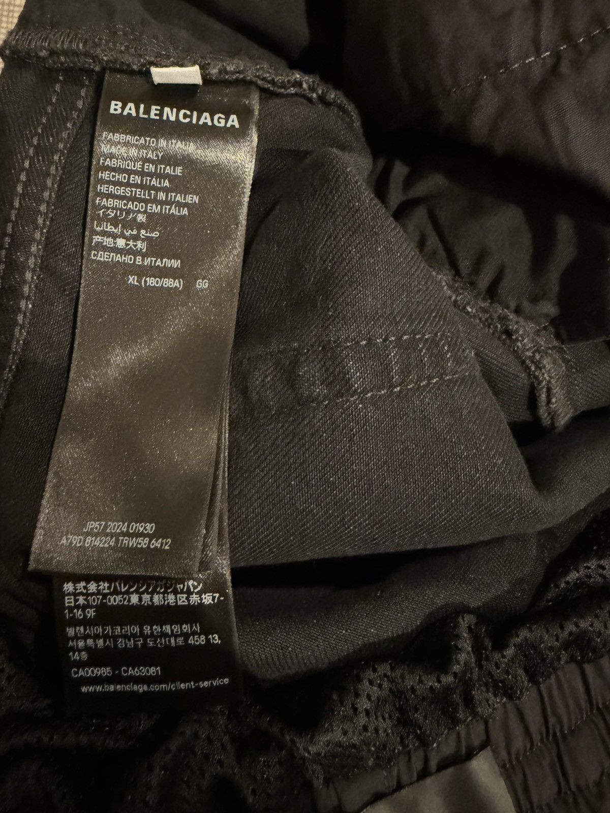 Balenciaga Balenciaga black sag denim ( black and red) Size US 36 / EU 52 - 8 Thumbnail