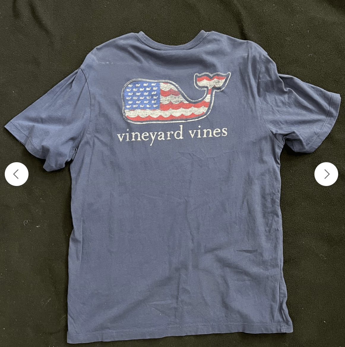 Vineyard Vines Vineyard Vines Men USA Flag T Shirt Size US M / EU 48-50 / 2 - 2 Thumbnail
