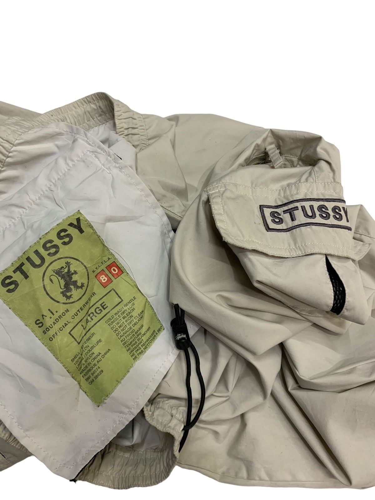 Stussy 🔥STUSSY SQUADRON CARGO NYLON PANTS Size US 38 / EU 54 - 2 Thumbnail