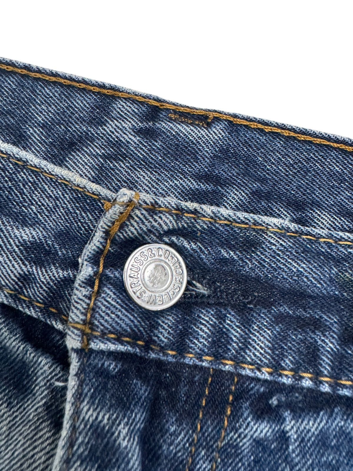 Levi's × Levi's Vintage Clothing Levi's 517 Blue Distressed Denim Jeans Size US 36 / EU 52 - 12 Thumbnail