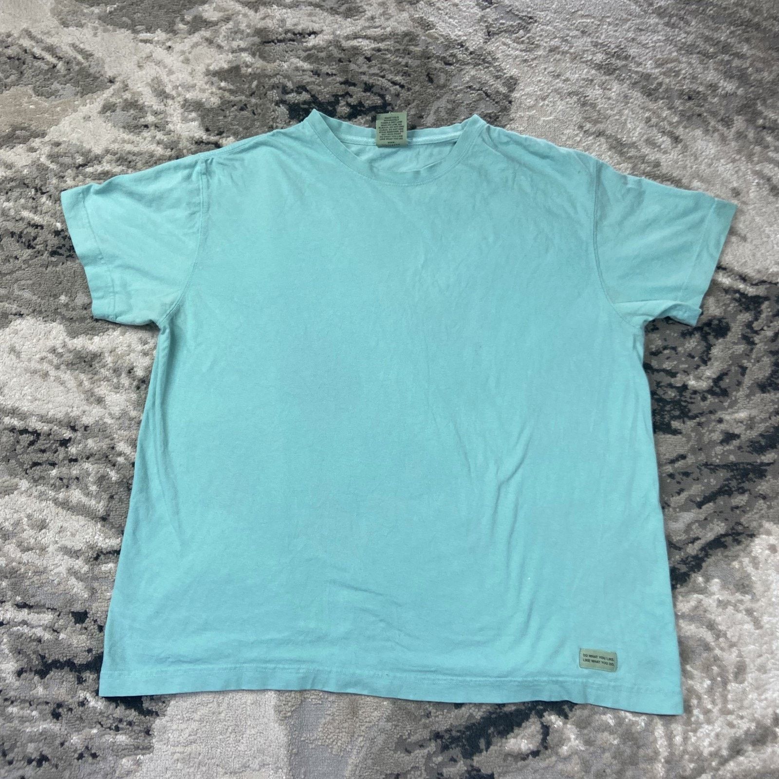 Life is Good VTG 90s Life is Good T Shirt sz Large Blank Single Stitch Size L / US 10 / IT 46 - 1 Thumbnail