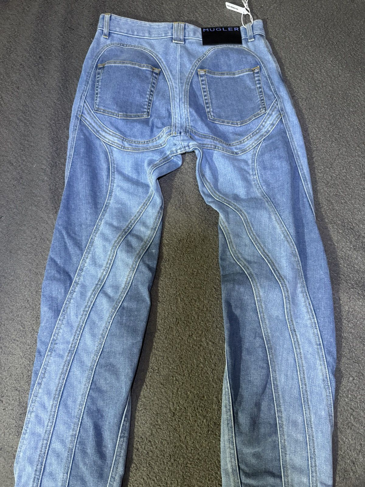 Mugler Mugler Jeans Size 30" / US 8 / IT 44 - 2 Thumbnail