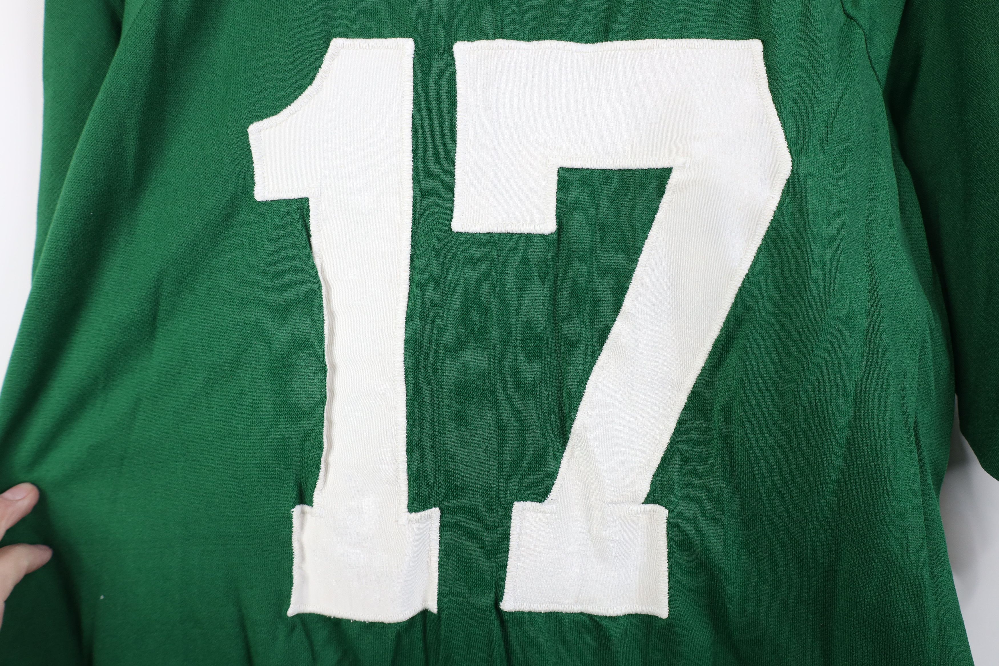 Vintage Vintage 50s 60s Streetwear Mock Neck Jersey T-Shirt USA Size US XL / EU 56 / 4 - 12 Thumbnail