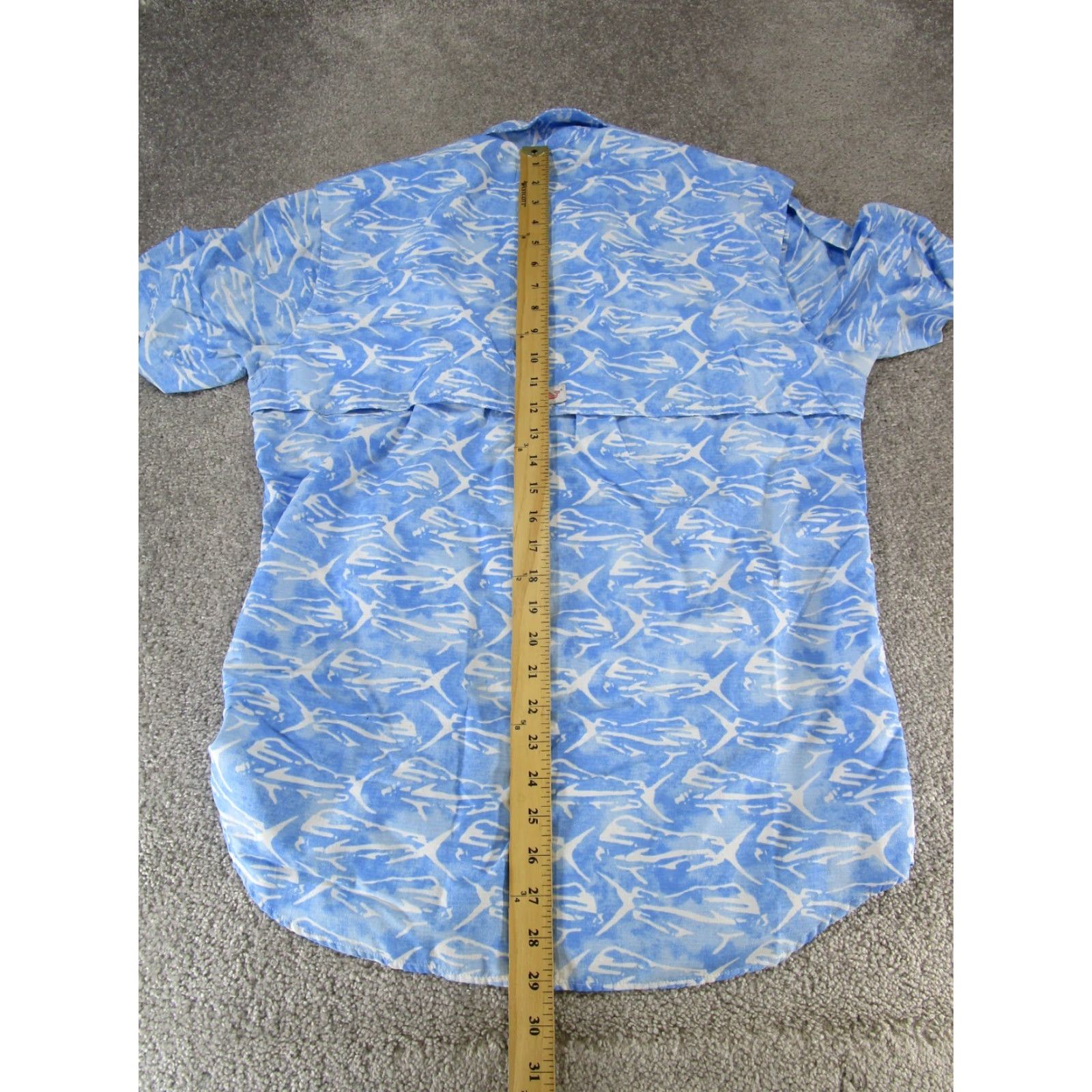 Vineyard Vines VINTAGE Vineyard Vines Button-Up Shirt Mens Small Blue Short Sleeve Collared Regular Fit Size US S / EU 44-46 / 1 - 7 Thumbnail