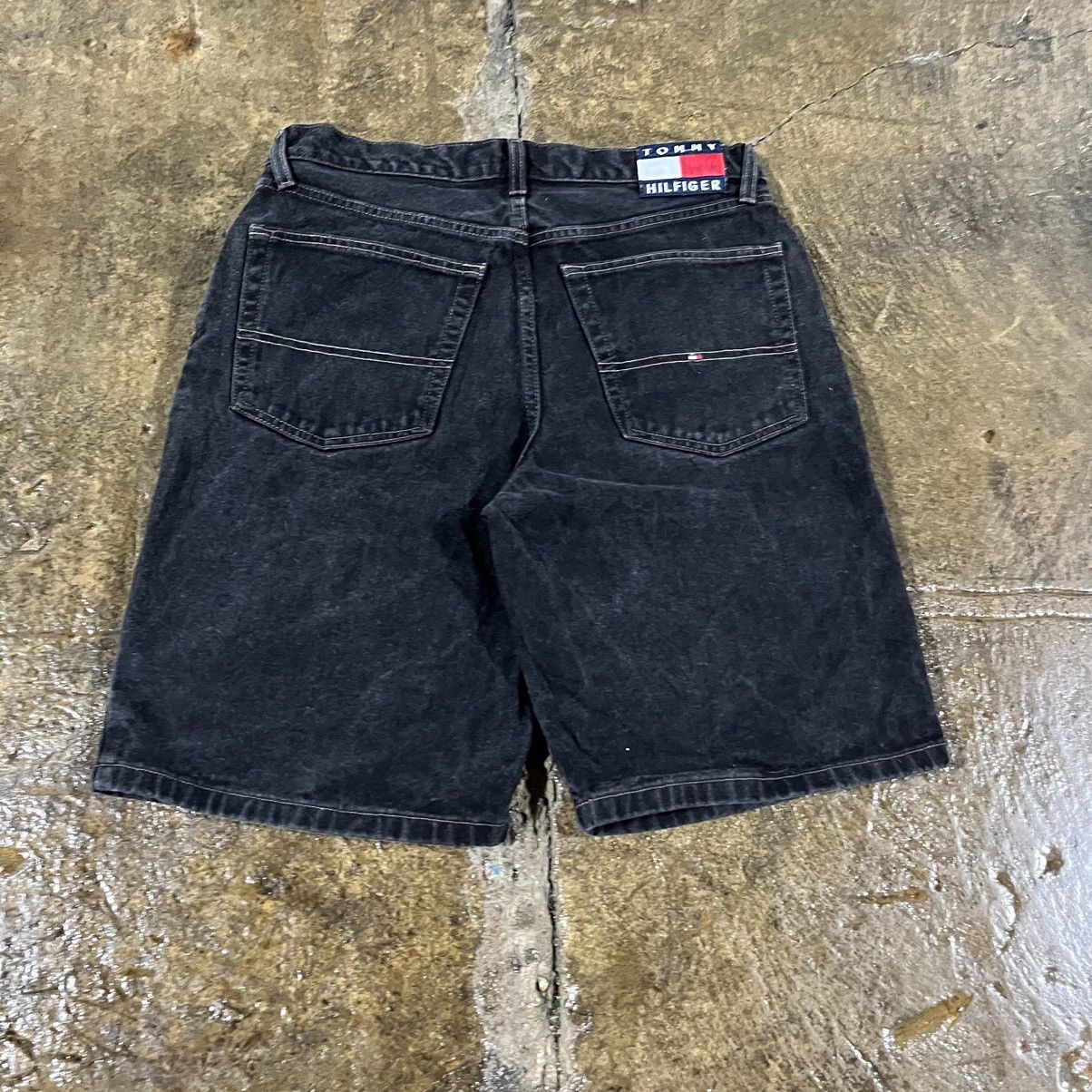 JNCO × Tommy Hilfiger × Vintage Crazy Vintage Y2K Tommy Hilfiger Baggy Jorts Skater Shorts Size US 34 / EU 50 - 3 Thumbnail