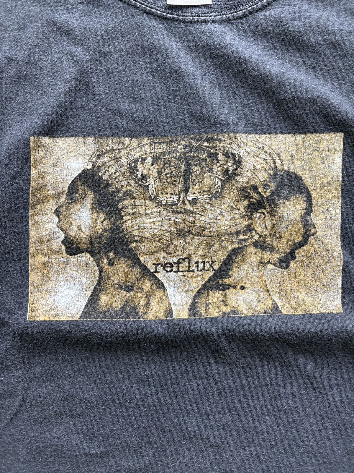 Vintage Vintage Y2K Reflux Metal Band Graphic Tee Size US M / EU 48-50 / 2 - 3 Thumbnail