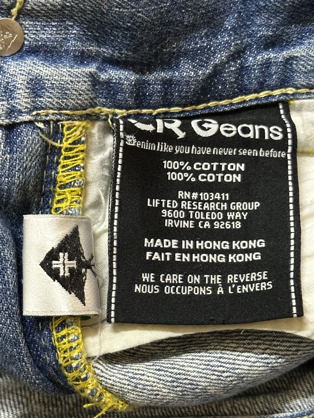 Sugar Cane Vintage Japanese Brand Mud Faded Wash Style Baggy Jeans Size US 36 / EU 52 - 11 Thumbnail