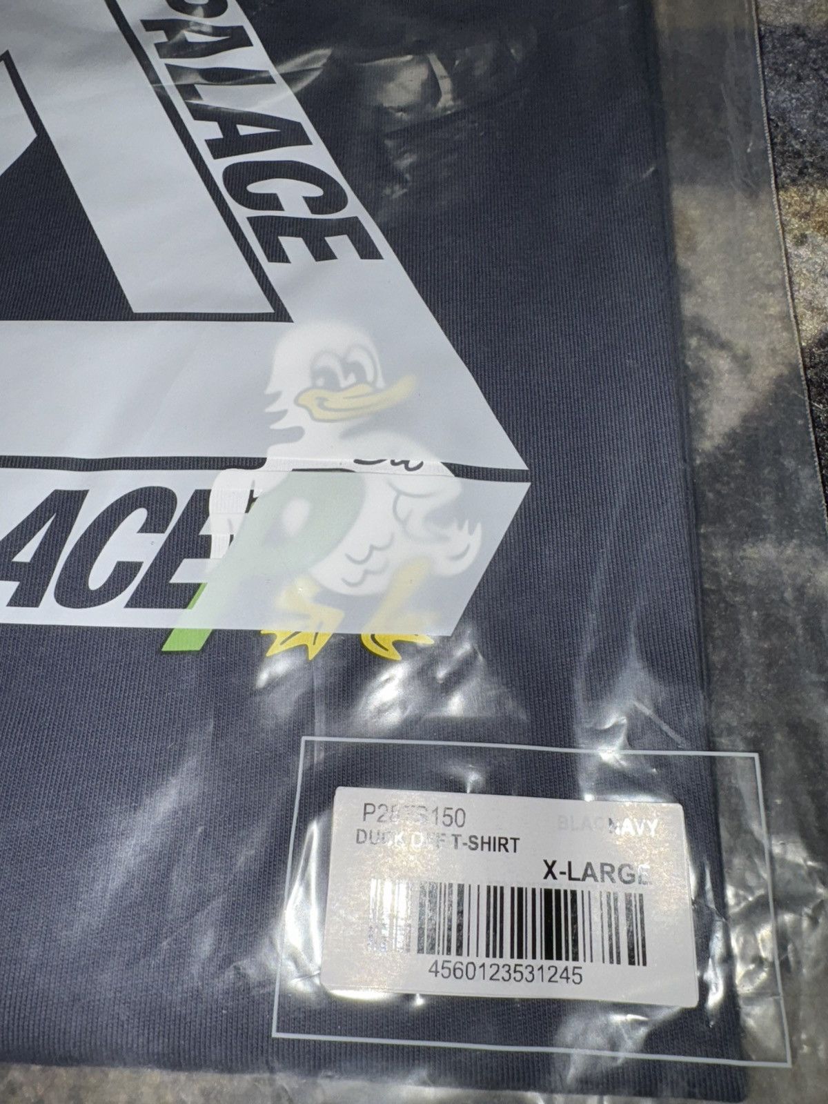 Palace Palace Duck Off T-Shirt Navy Size US XL / EU 56 / 4 - 4 Thumbnail