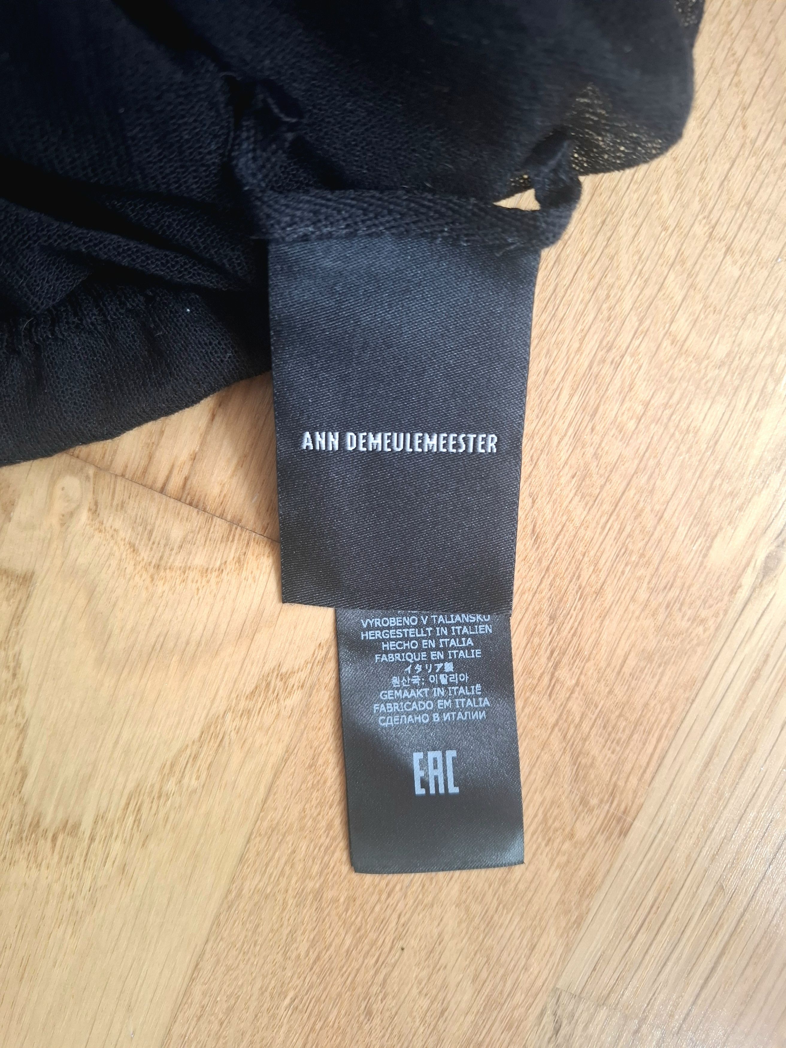 Ann Demeulemeester Diederik LS t-shirt Size US L / EU 52-54 / 3 - 9 Thumbnail